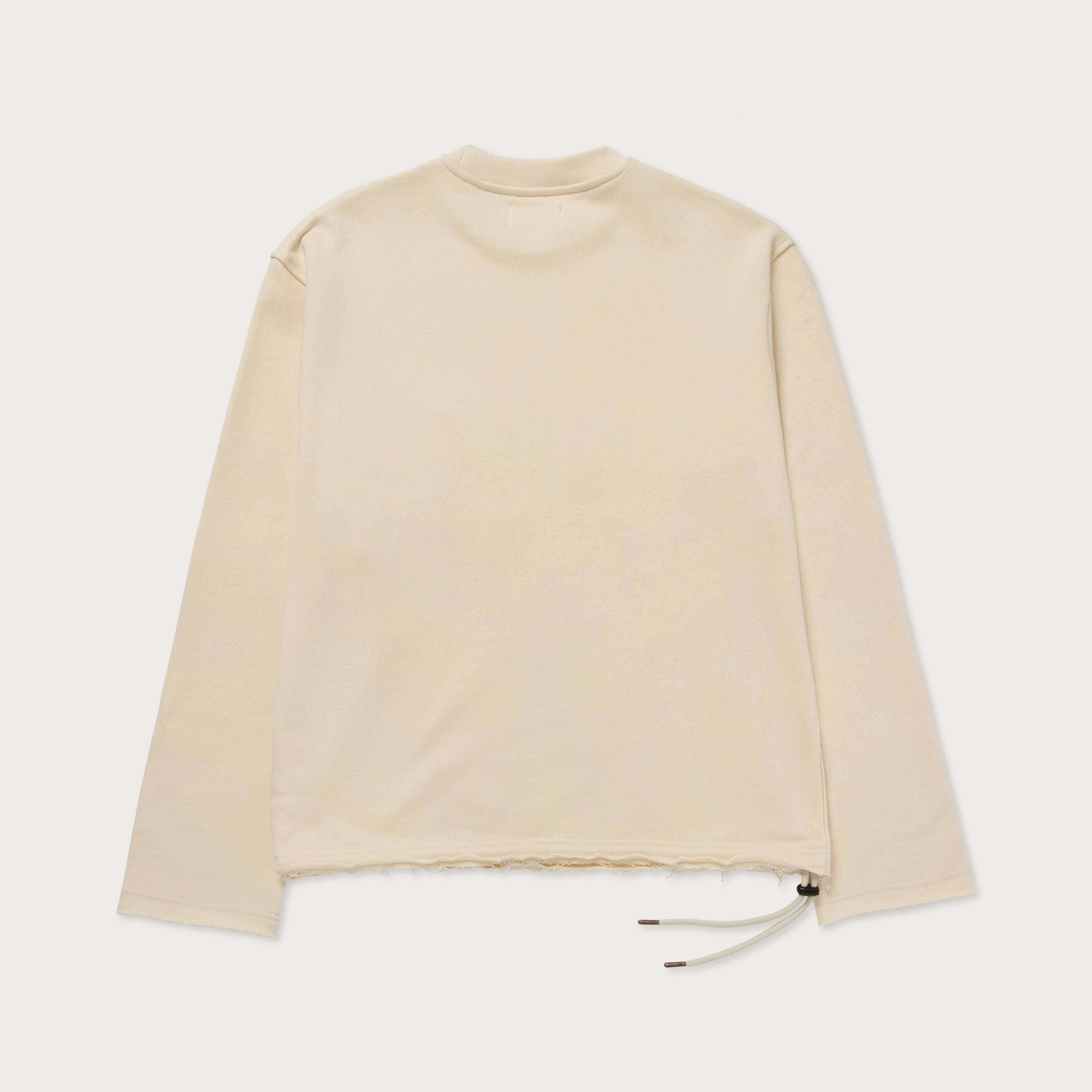 Pocket Pullover Crewneck Sweater - Bone sold by Honor the Gift product image thumbnail 2