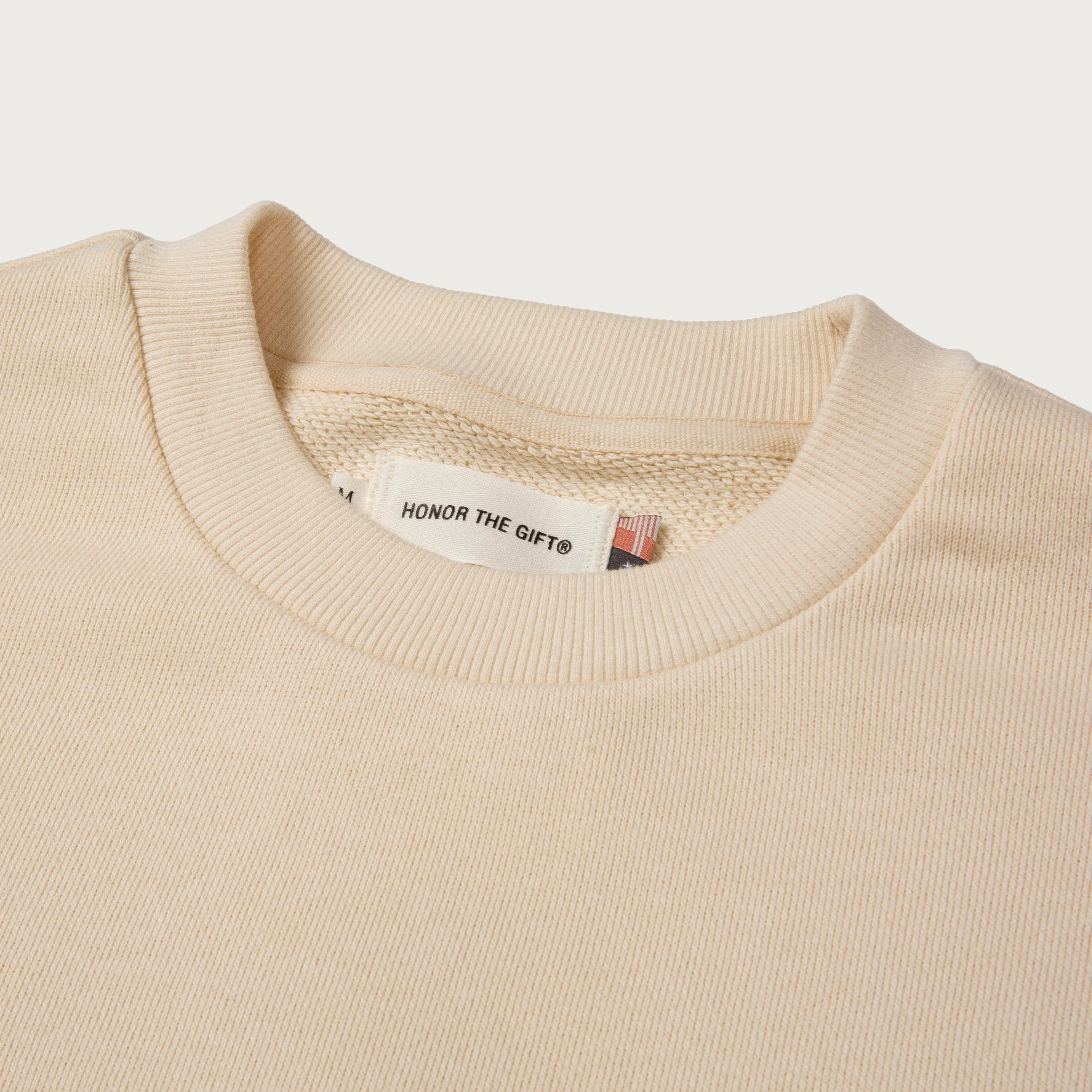 Pocket Pullover Crewneck Sweater - Bone sold by Honor the Gift product image thumbnail 4