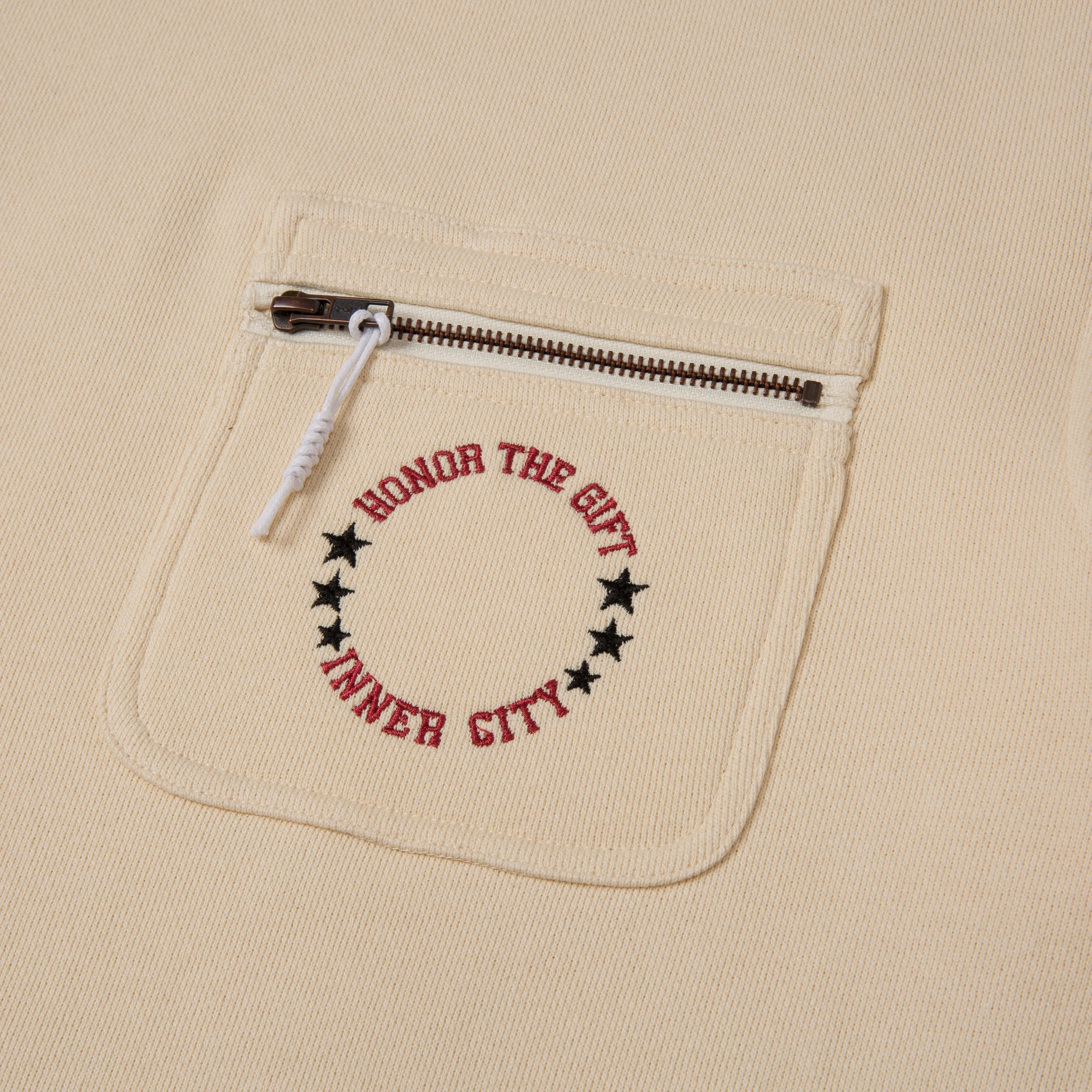 Pocket Pullover Crewneck Sweater - Bone sold by Honor the Gift product image thumbnail 5