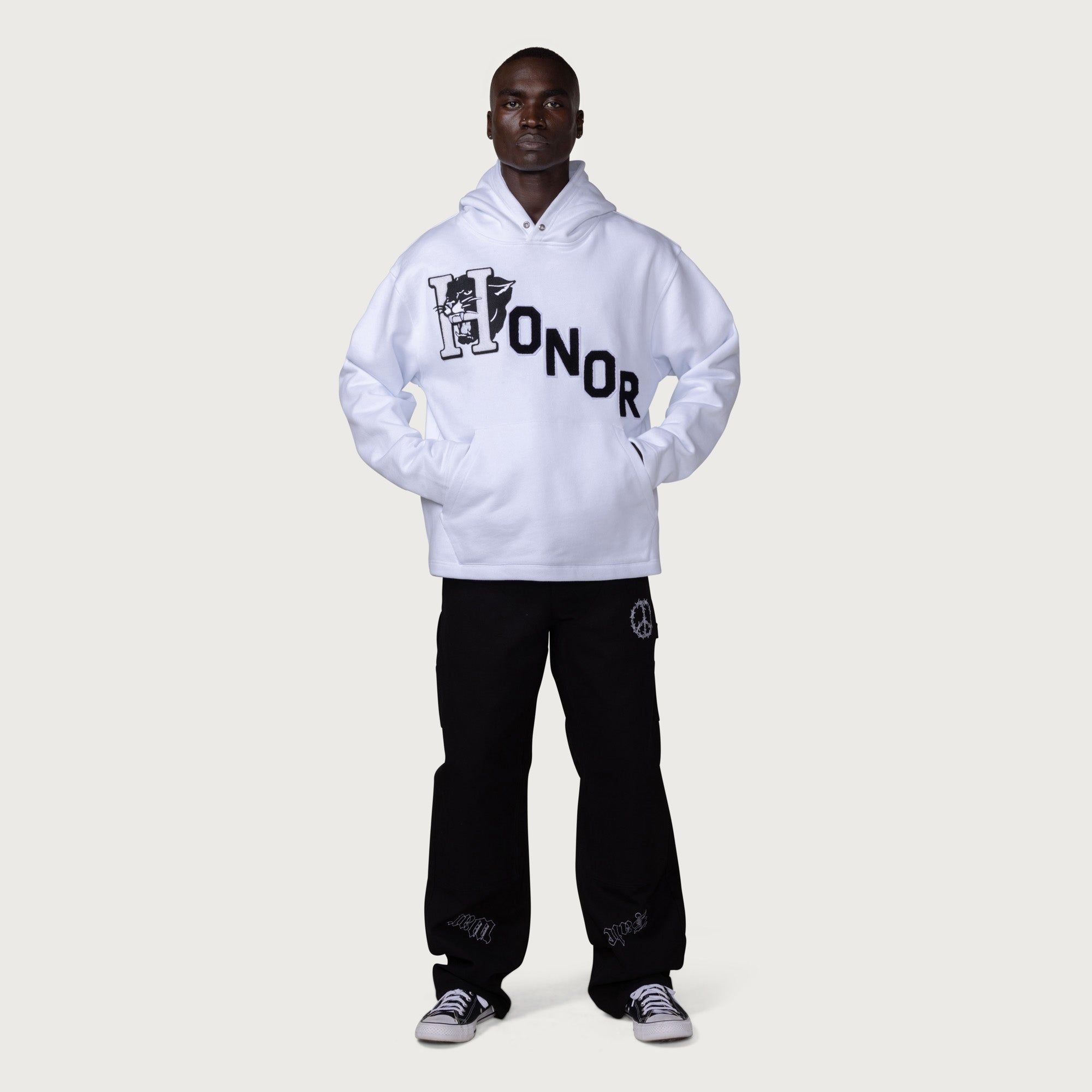 HO22 Mascot Hoodie - White sold by Honor the Gift product image thumbnail 2
