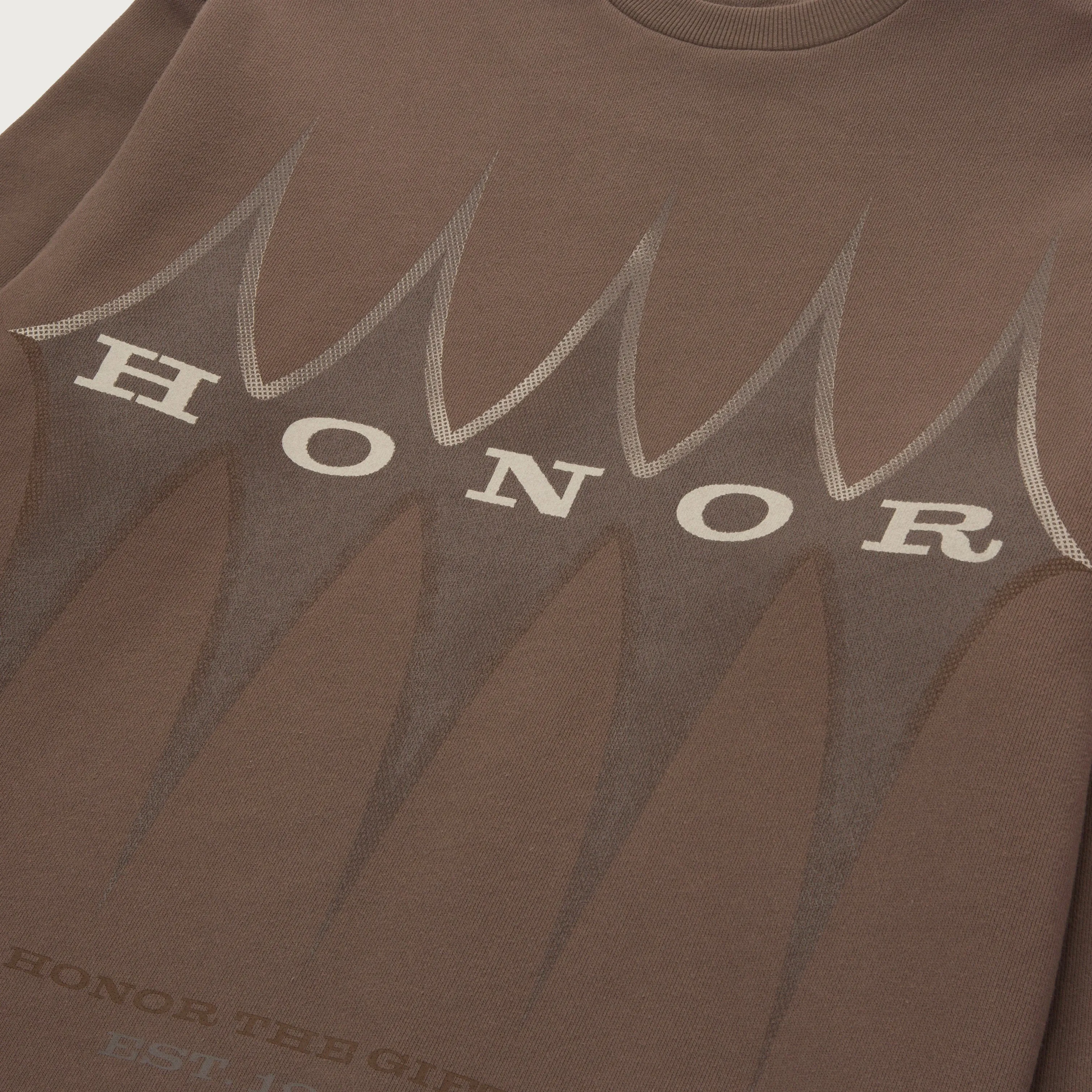 HTG® Raw Edge Pullover - Grey sold by Honor the Gift product image thumbnail 4