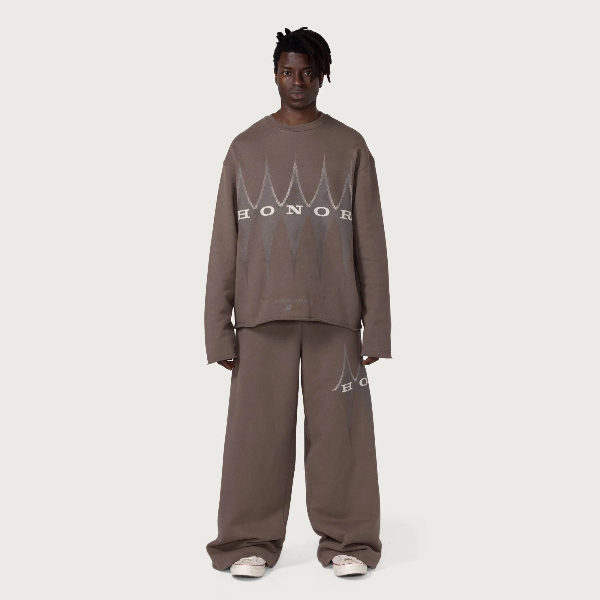HTG® Raw Edge Pullover - Grey sold by Honor the Gift product image thumbnail 3