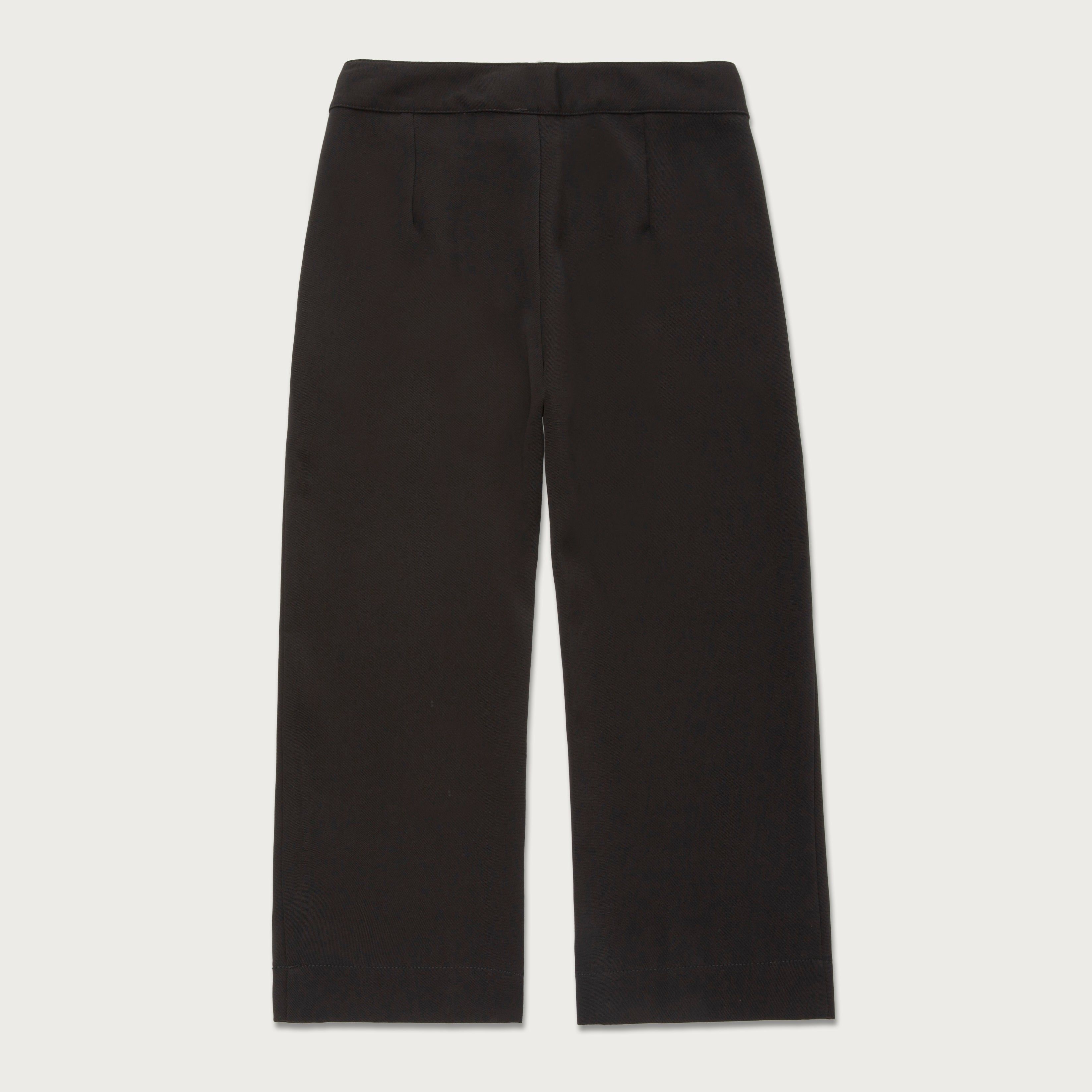 Kids Girls Wide Leg Trouser - Black sold by Honor the Gift product image thumbnail 2