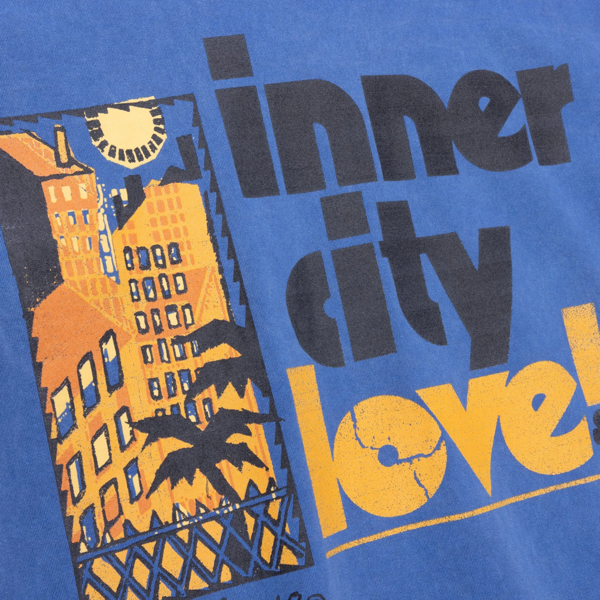 Inner City Love 2.0 T-Shirt - Blue sold by Honor the Gift product image thumbnail 2