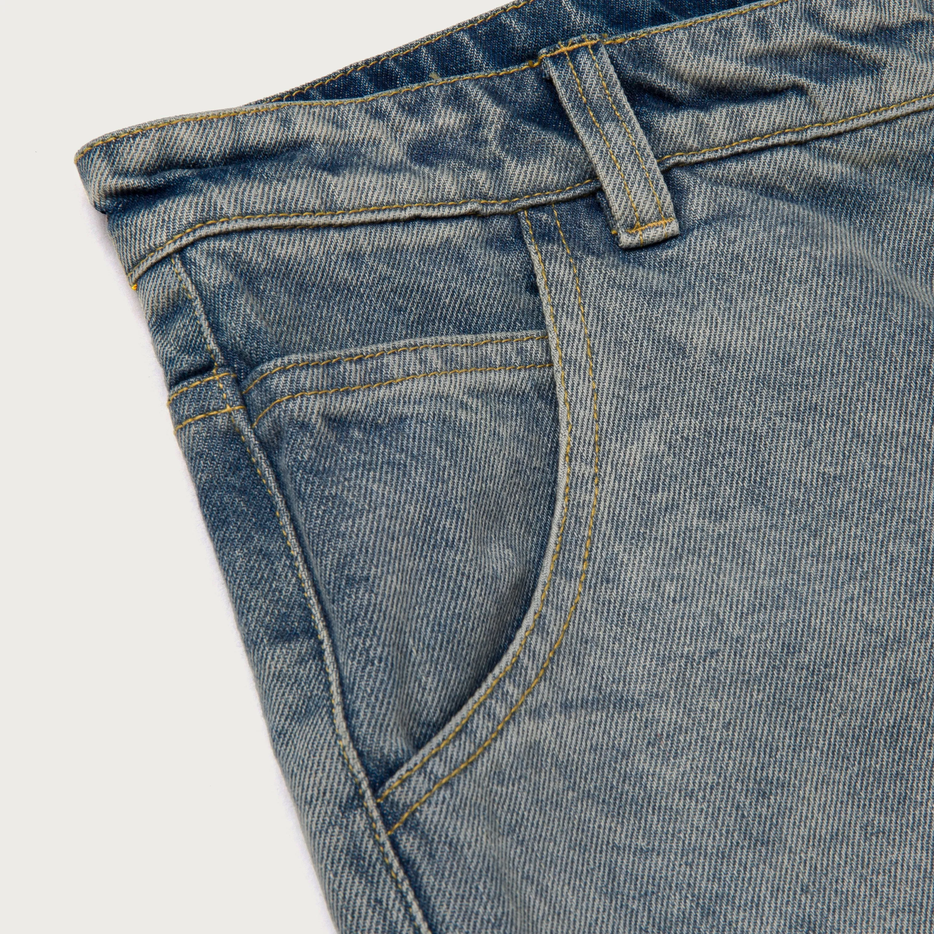 Denim Short - Indigo sold by Honor the Gift product image thumbnail 4