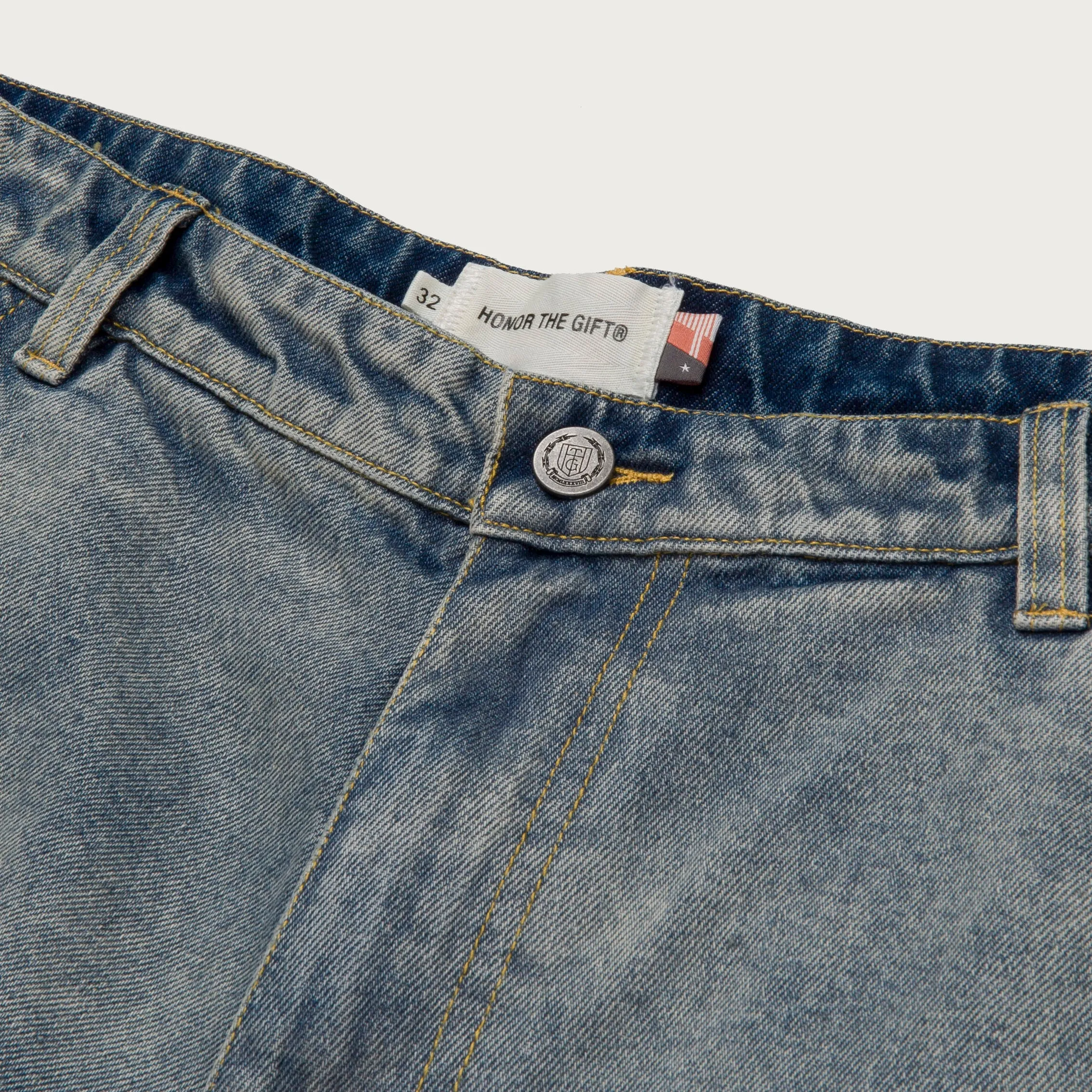 Denim Short - Indigo sold by Honor the Gift product image thumbnail 5