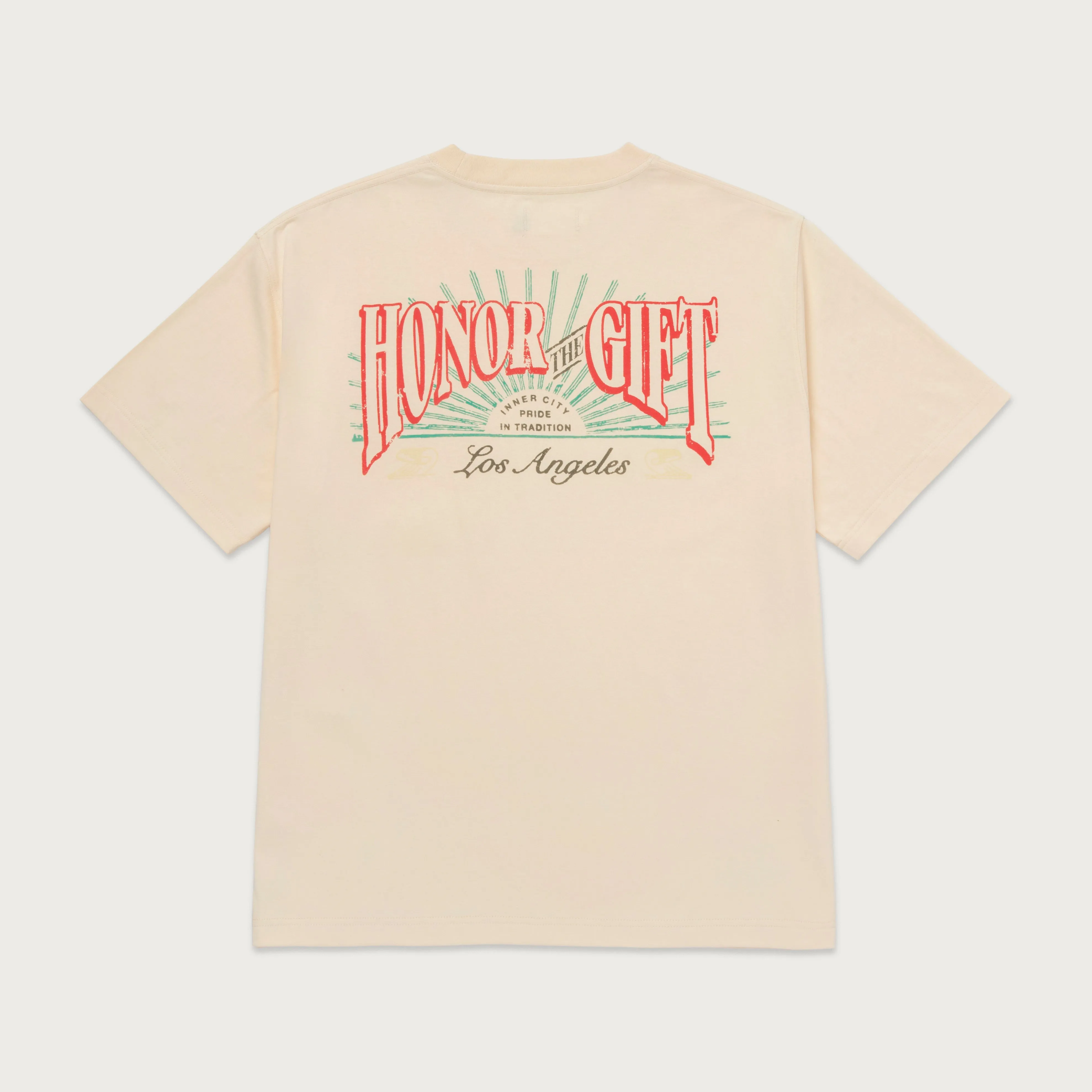 HTG® Cigar Label T-Shirt - Bone sold by Honor the Gift product image thumbnail 2
