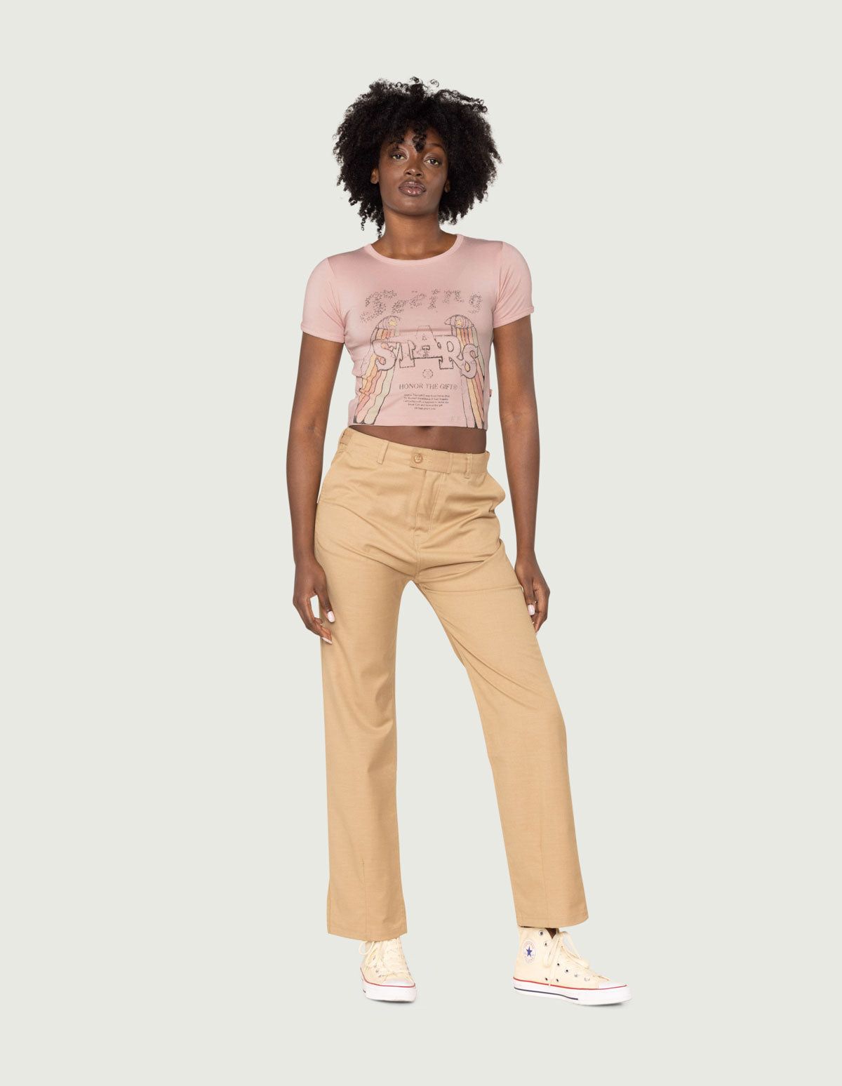 Women's Seeing Stars T-Shirt - Peach sold by Honor the Gift product image thumbnail 3