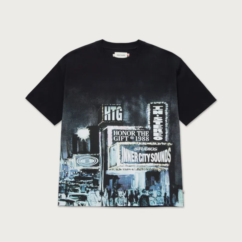 City Lights Tee - Black sold by Honor the Gift