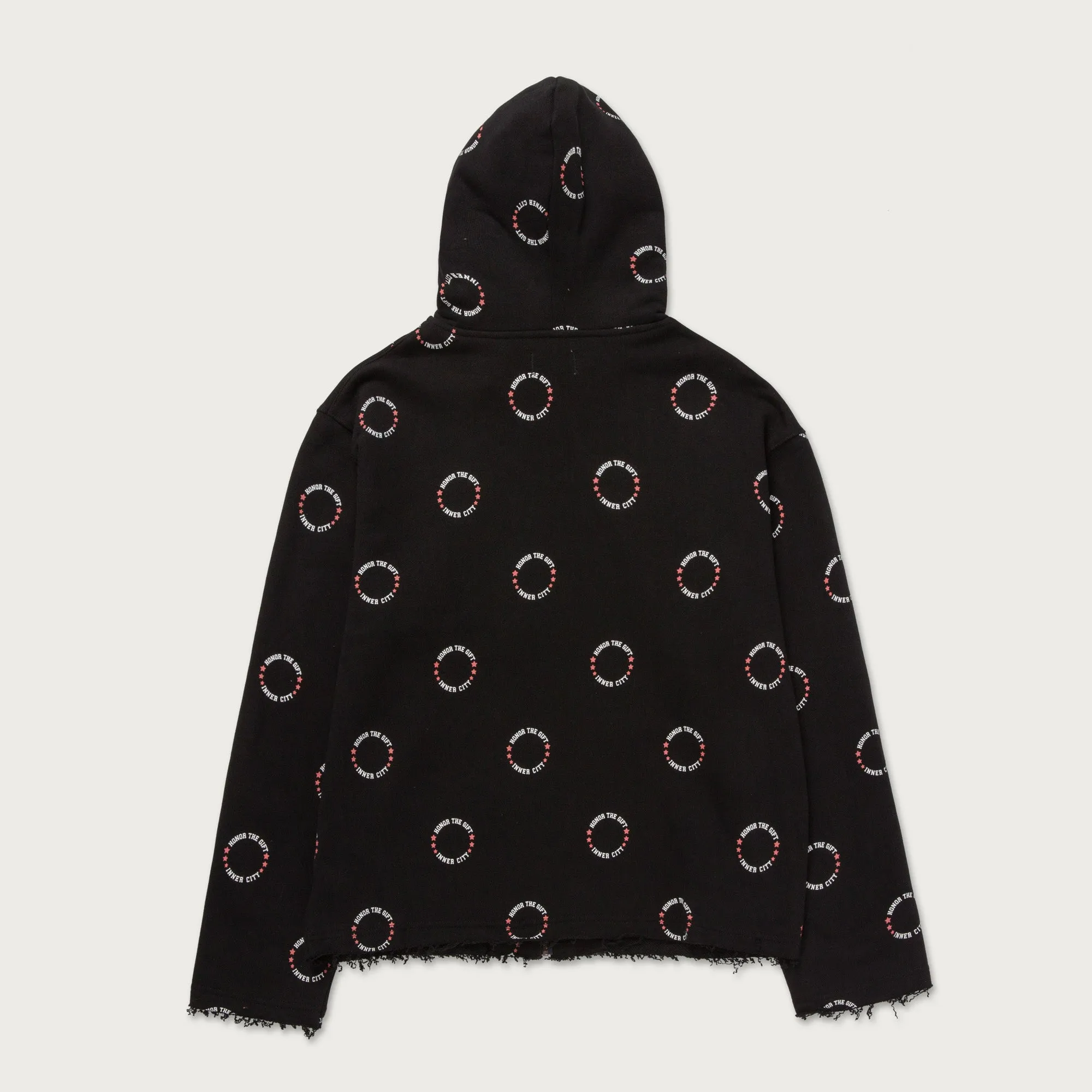 HTG® Zip Up Hoodie - Black sold by Honor the Gift product image thumbnail 2