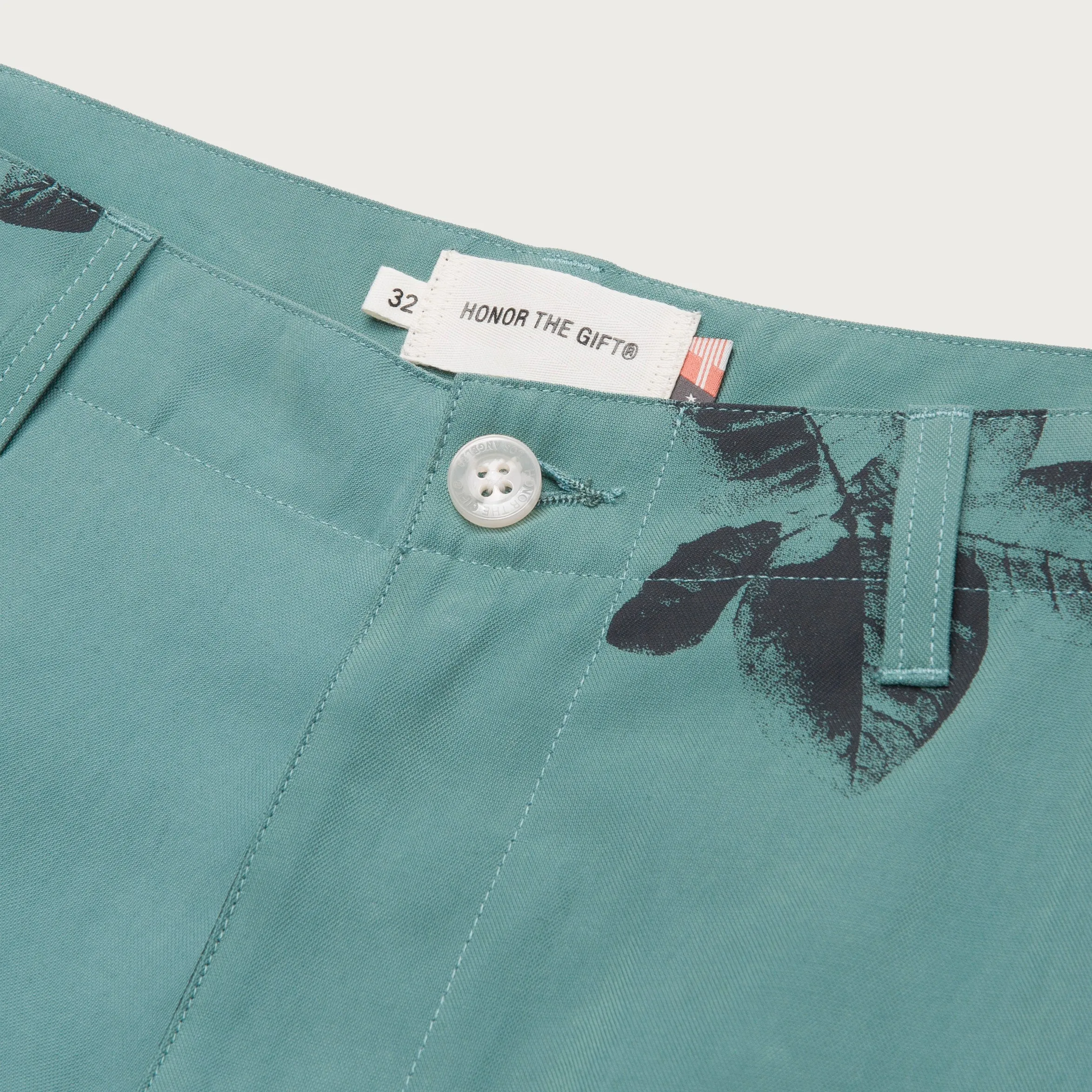Tobacco Short - Teal sold by Honor the Gift product image thumbnail 5