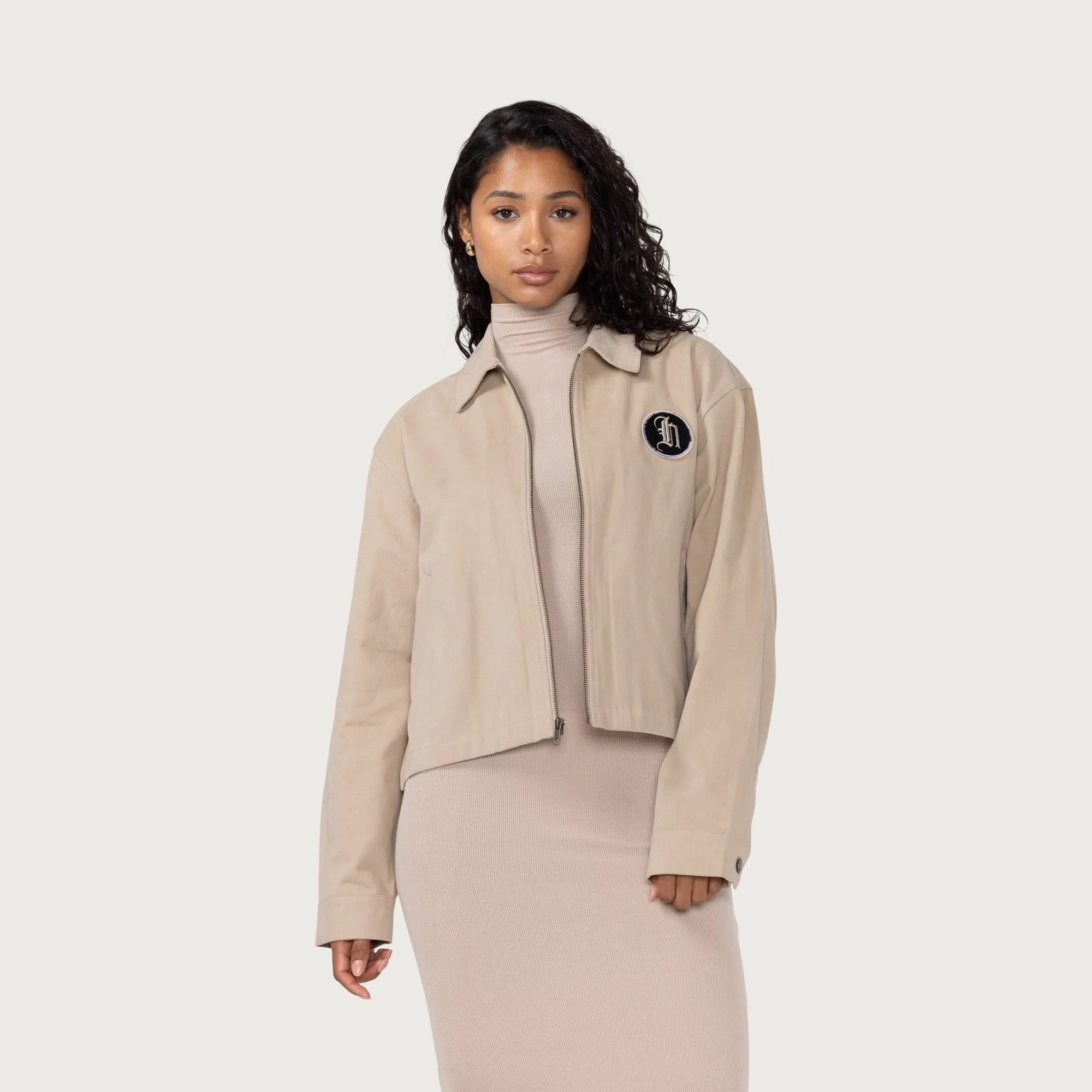 Womens Coaches Jacket - Sand sold by Honor the Gift product image thumbnail 5