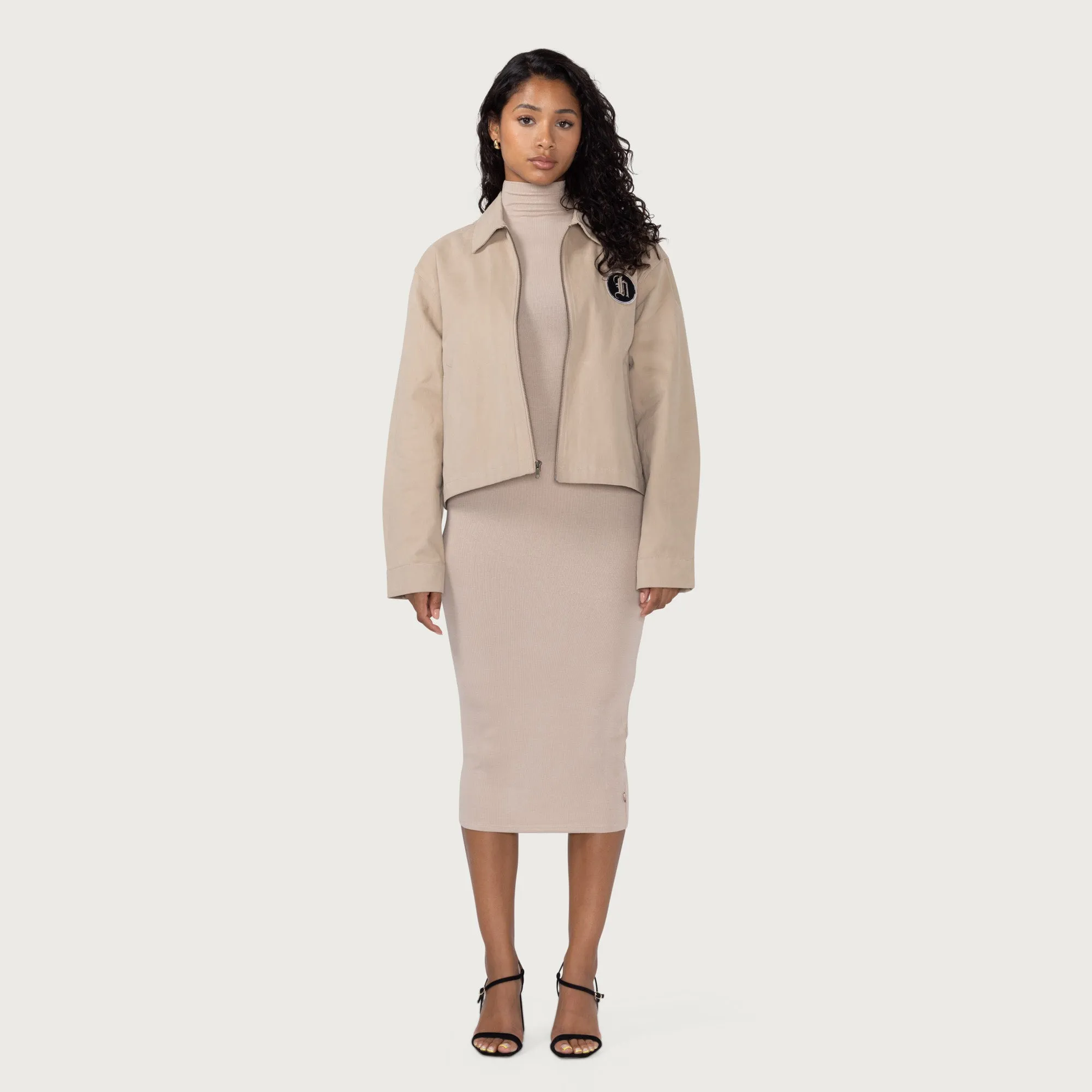 Womens Coaches Jacket - Sand sold by Honor the Gift product image thumbnail 2