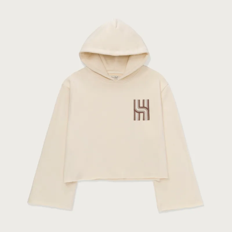 Womens Oversized Hoodie - Cream sold by Honor the Gift