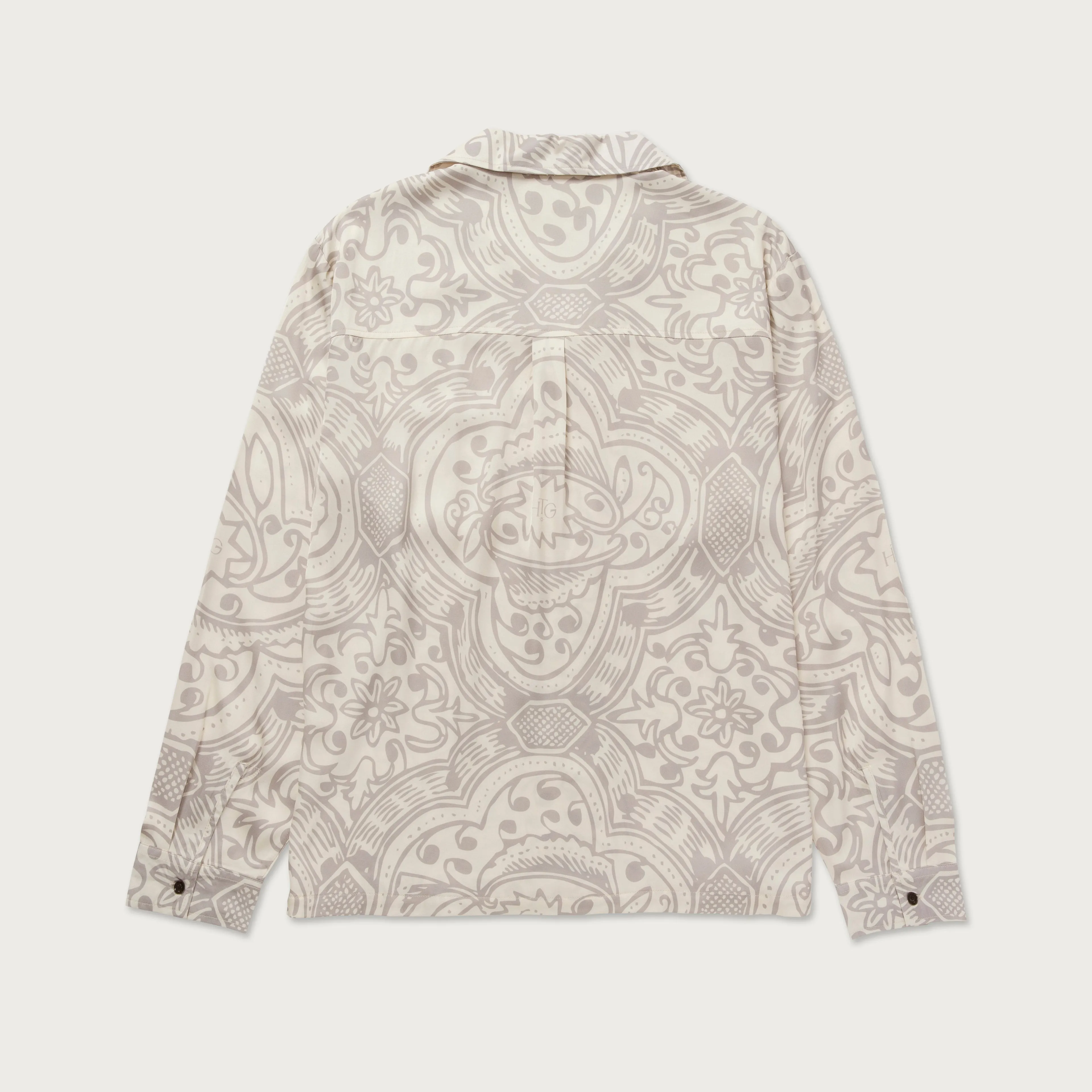 L/S Printed Woven Button Up - Bone sold by Honor the Gift product image thumbnail 2