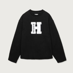 Campus Crewneck - Black sold by Honor the Gift