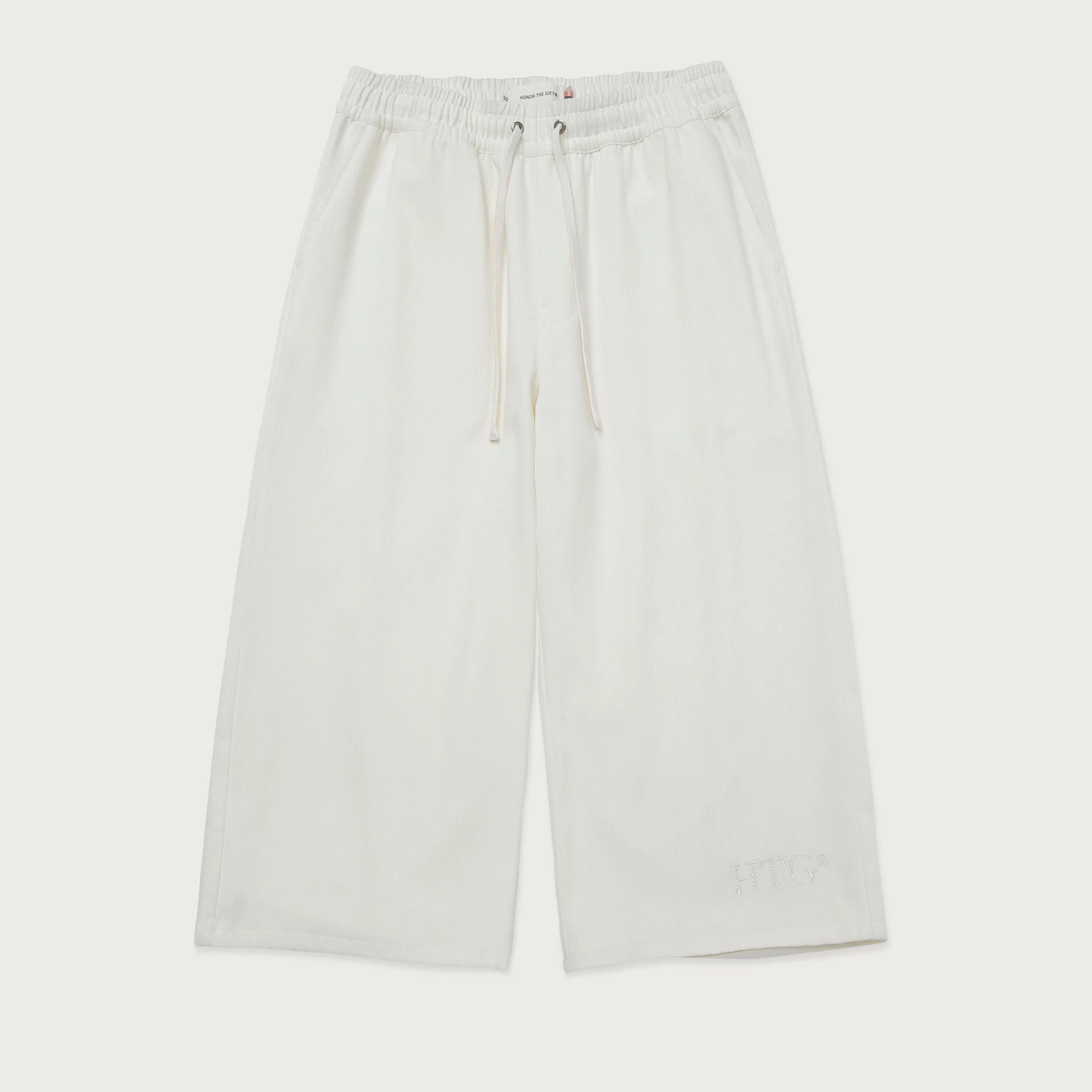 Herringbone Long Short - Cream sold by Honor the Gift