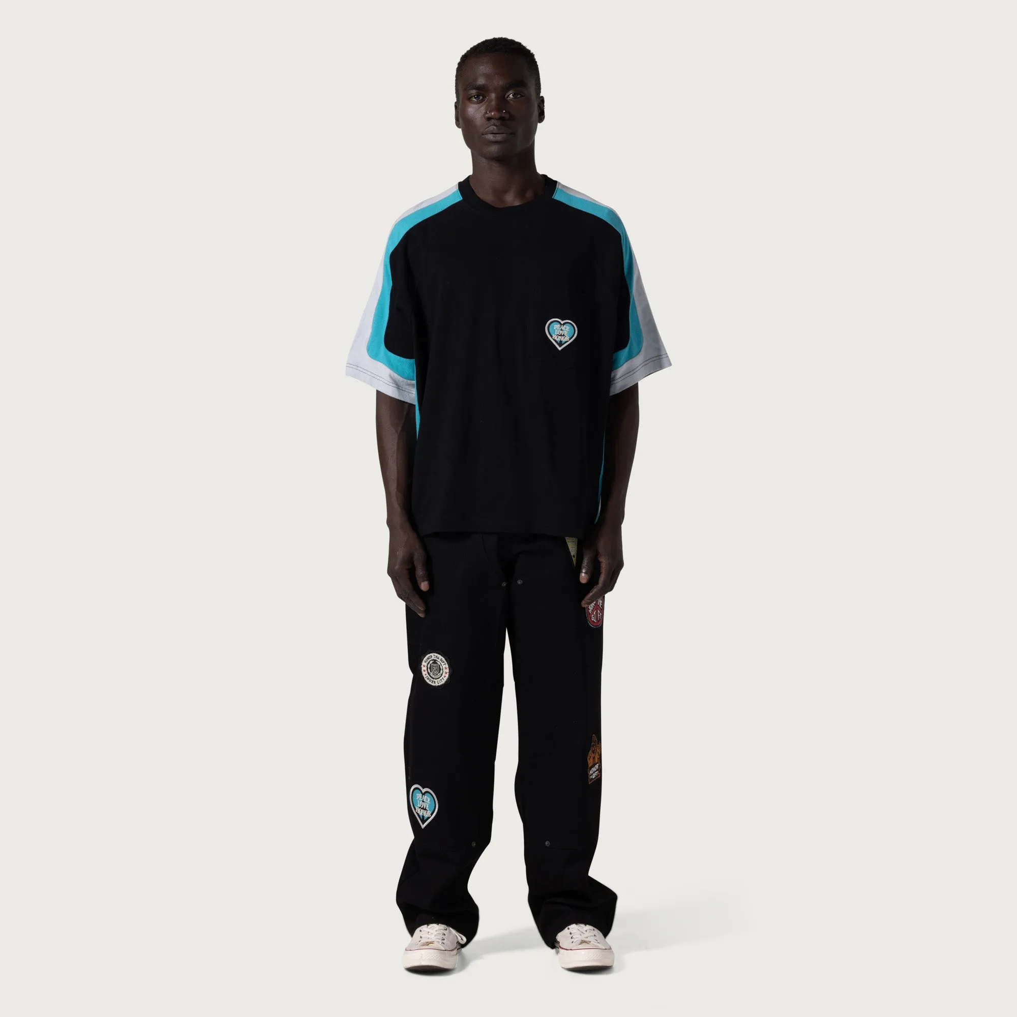 Patch Carpenter Pant - Black sold by Honor the Gift product image thumbnail 3