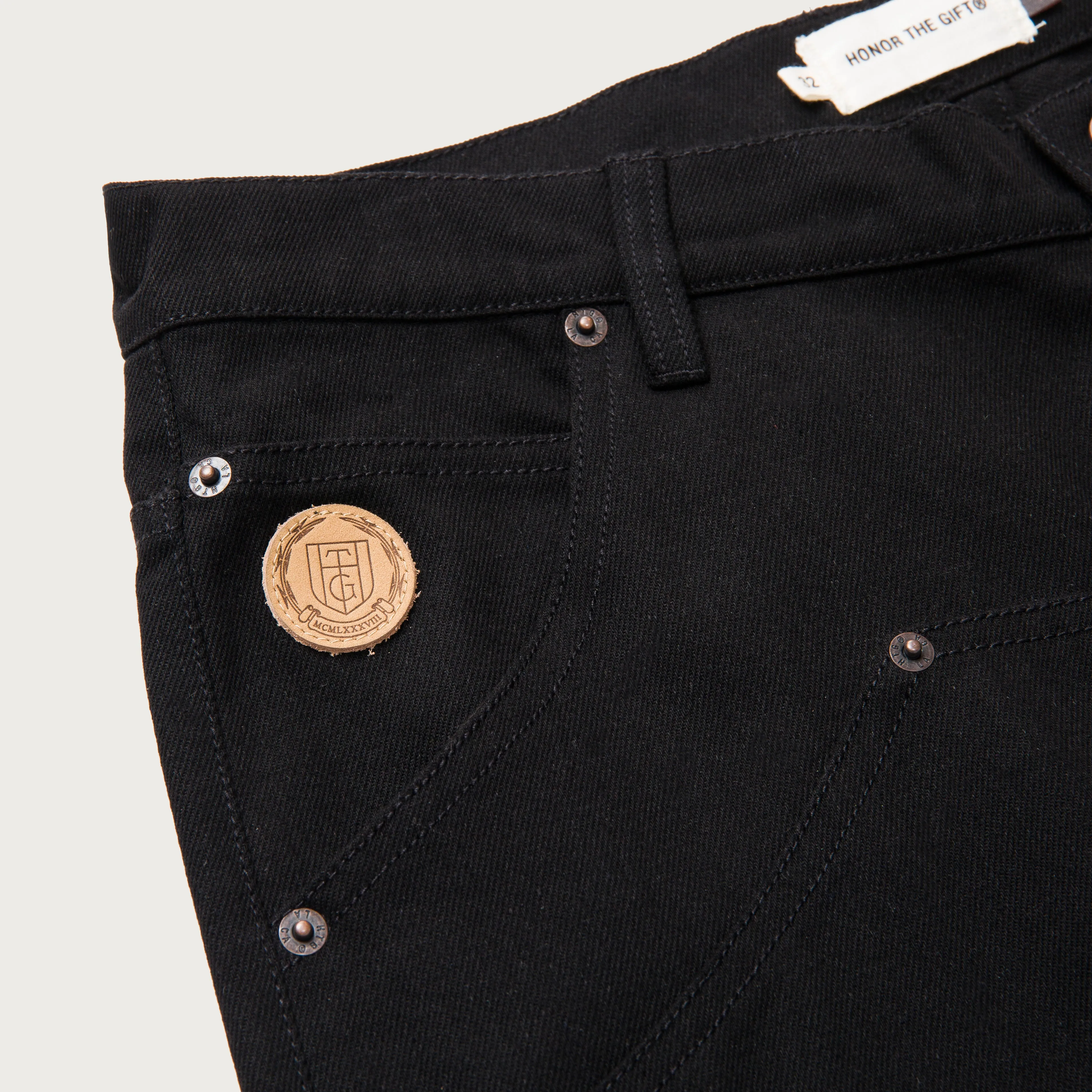Patch Carpenter Pant - Black sold by Honor the Gift product image thumbnail 4