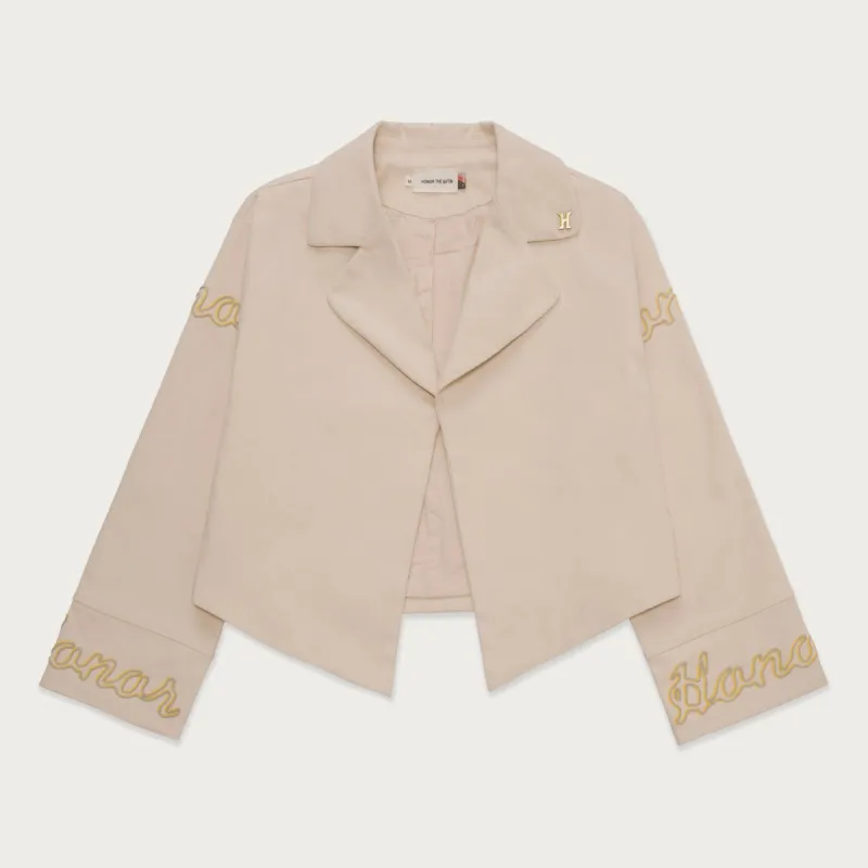 Women's Hollywood Jacket - Cream sold by Honor the Gift