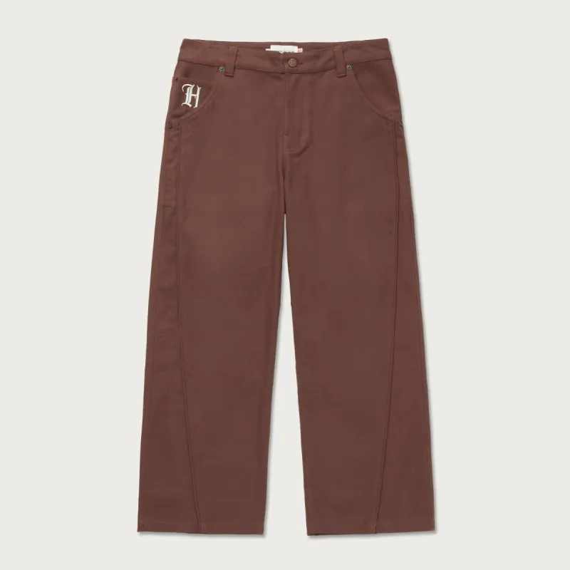 Pipeline Ankle Pant - Brown sold by Honor the Gift