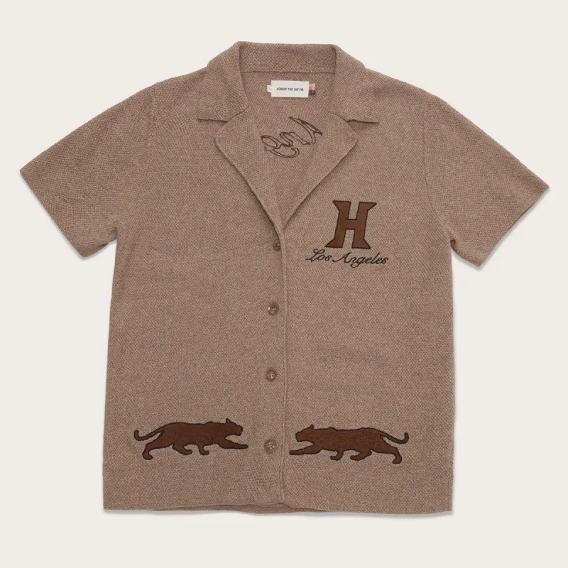 Women's Jungle Camp Button Up - Hickory sold by Honor the Gift