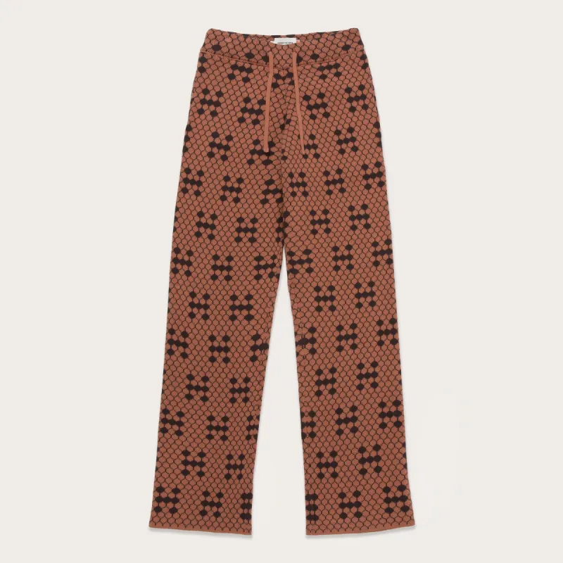 Women's Monogram Lounge Pant - Peach sold by Honor the Gift