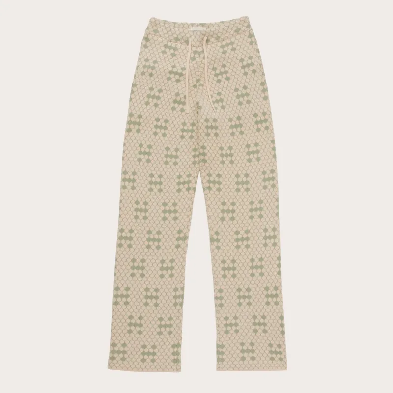 Women's Monogram Lounge Pant - Cream sold by Honor the Gift