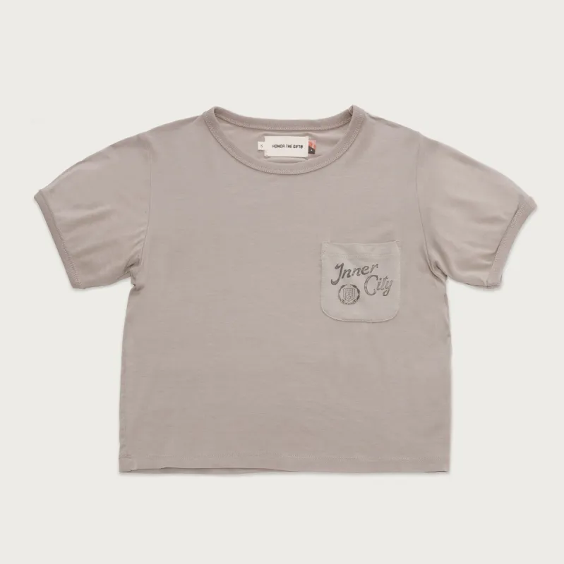 Women's Neighborhood T-Shirt - Stone sold by Honor the Gift