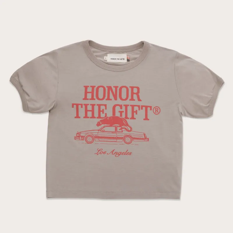 Women's HTG Pack T-Shirt - Stone sold by Honor the Gift