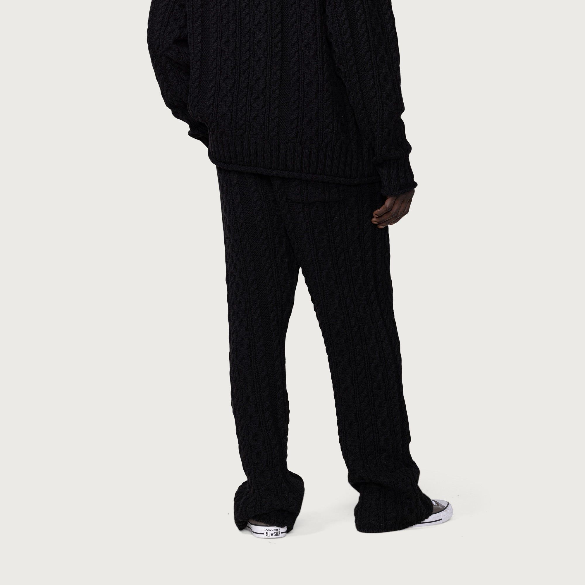 Cable Knit Pant - Black sold by Honor the Gift product image thumbnail 7
