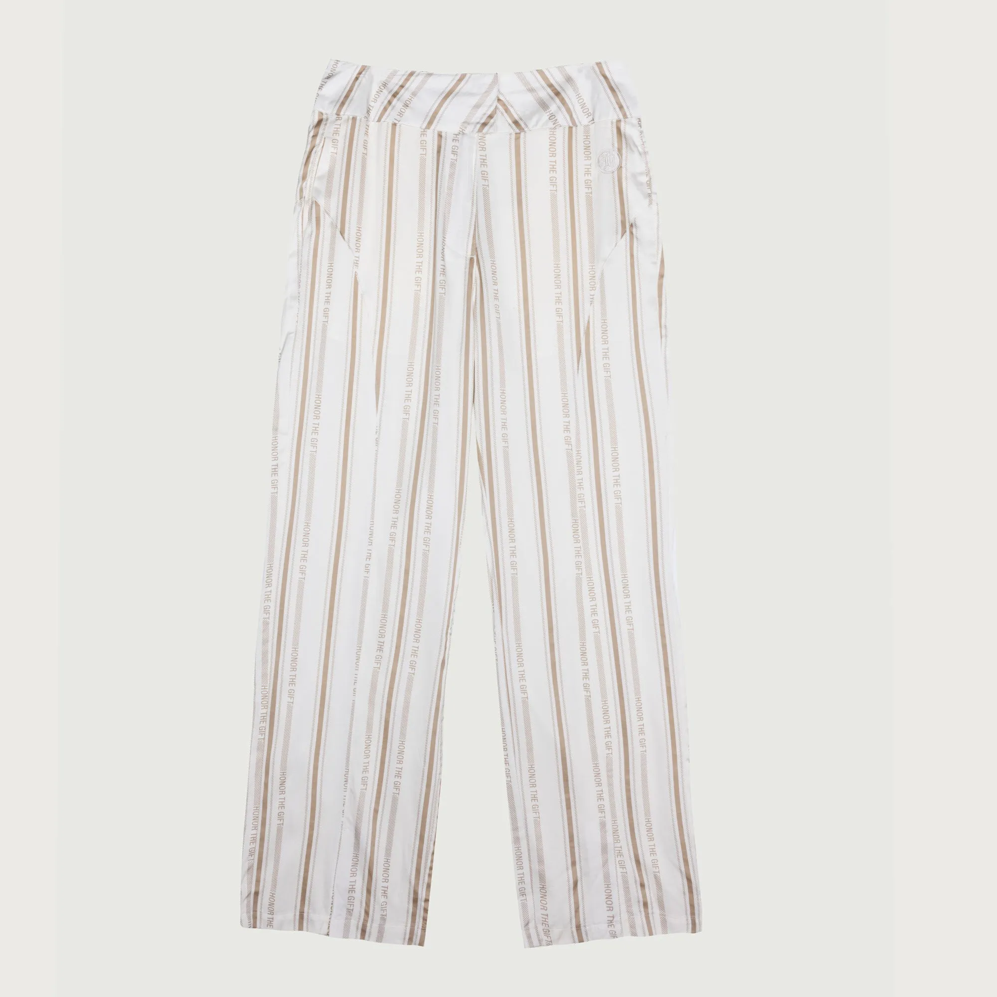 Womens Honor Stripe Pant - Bone Stripe sold by Honor the Gift