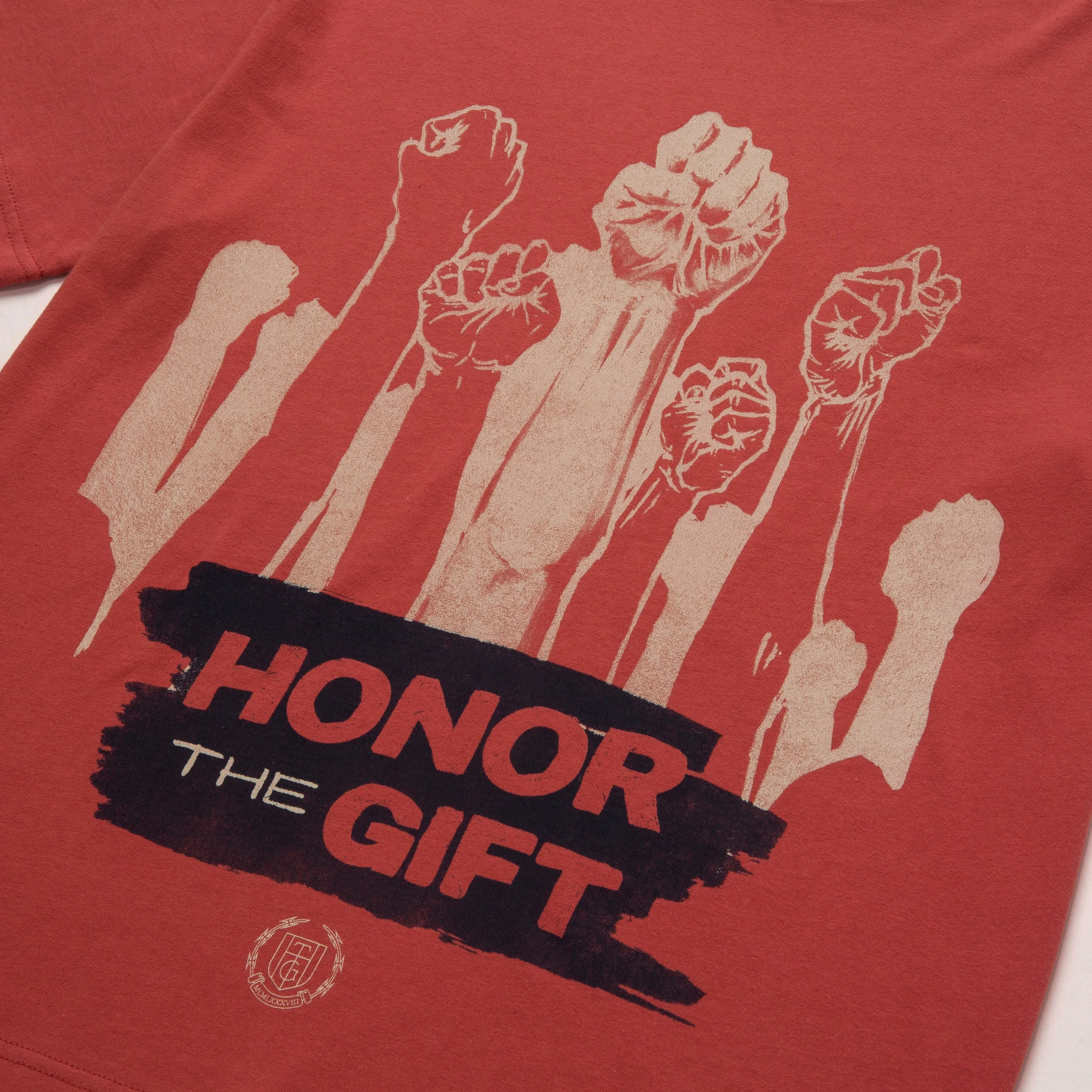 Dignity T-Shirt - Brick sold by Honor the Gift product image thumbnail 4