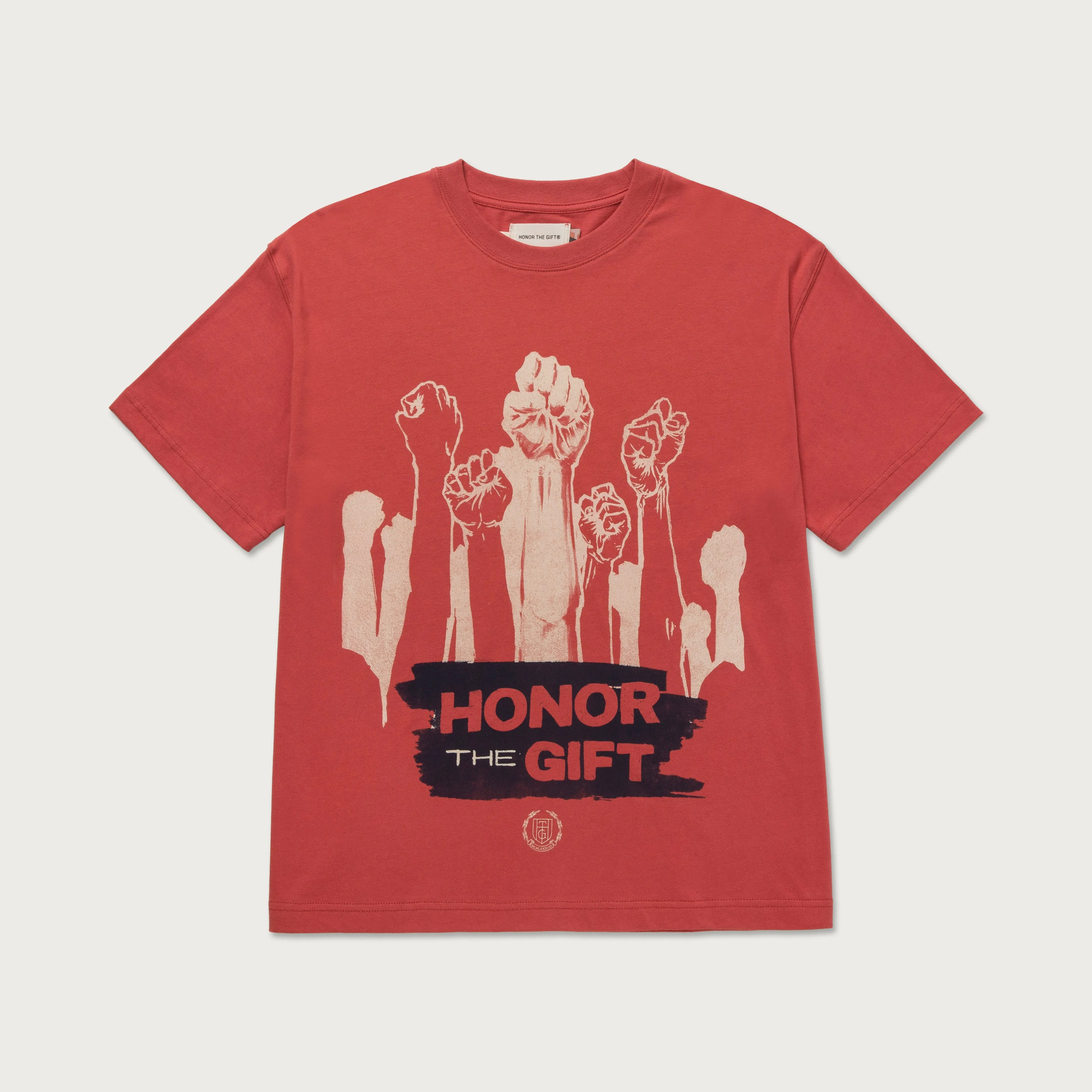 Dignity T-Shirt - Brick sold by Honor the Gift
