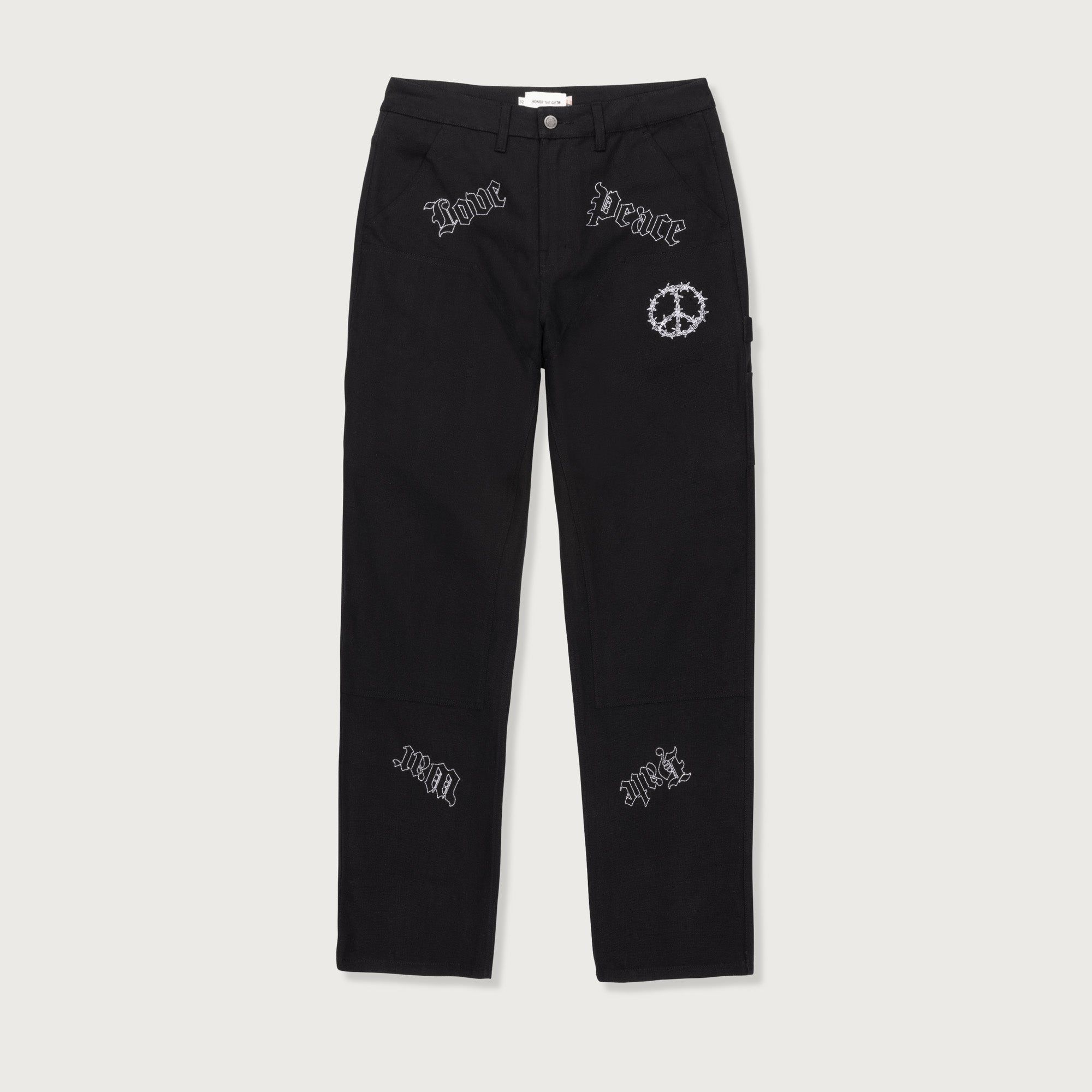 Campus Carpenter Pant - Black sold by Honor the Gift