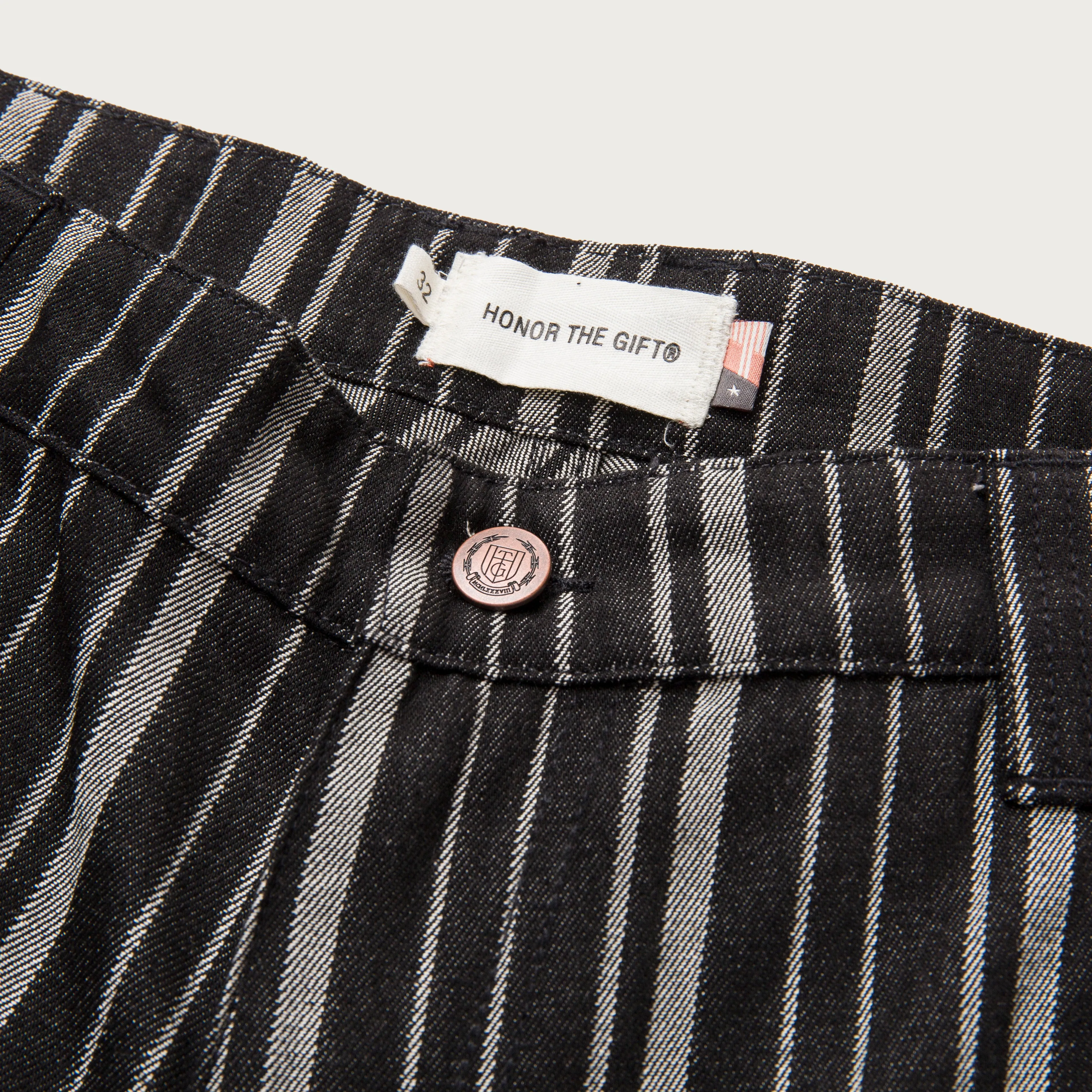 Diamond Denim Pant - Black sold by Honor the Gift product image thumbnail 4