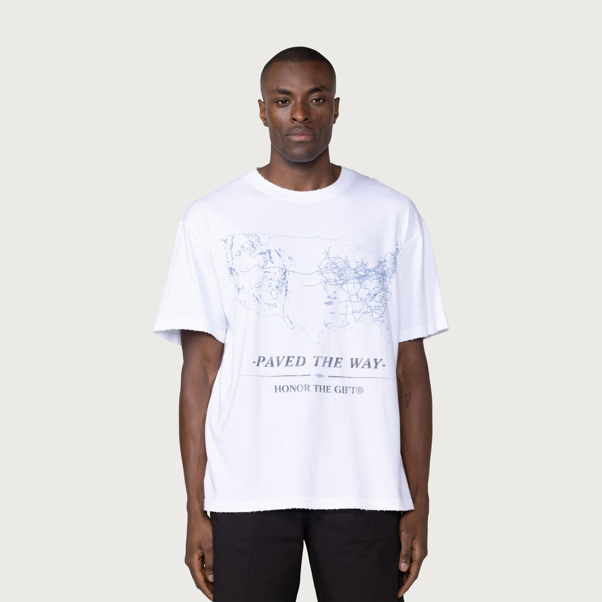 Pave The Way T-Shirt - White sold by Honor the Gift product image thumbnail 5