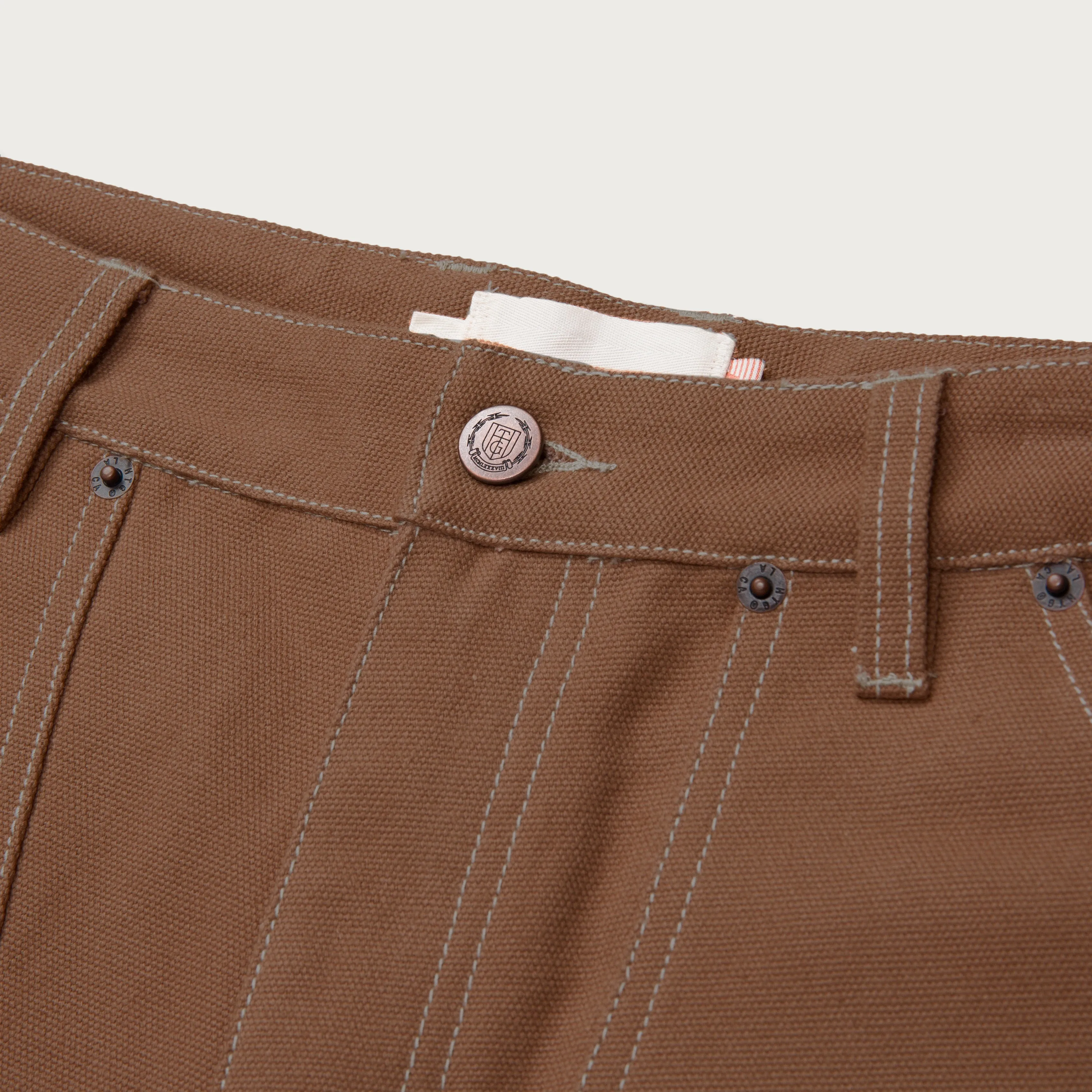 Script Carpenter Pant - Brown sold by Honor the Gift product image thumbnail 4