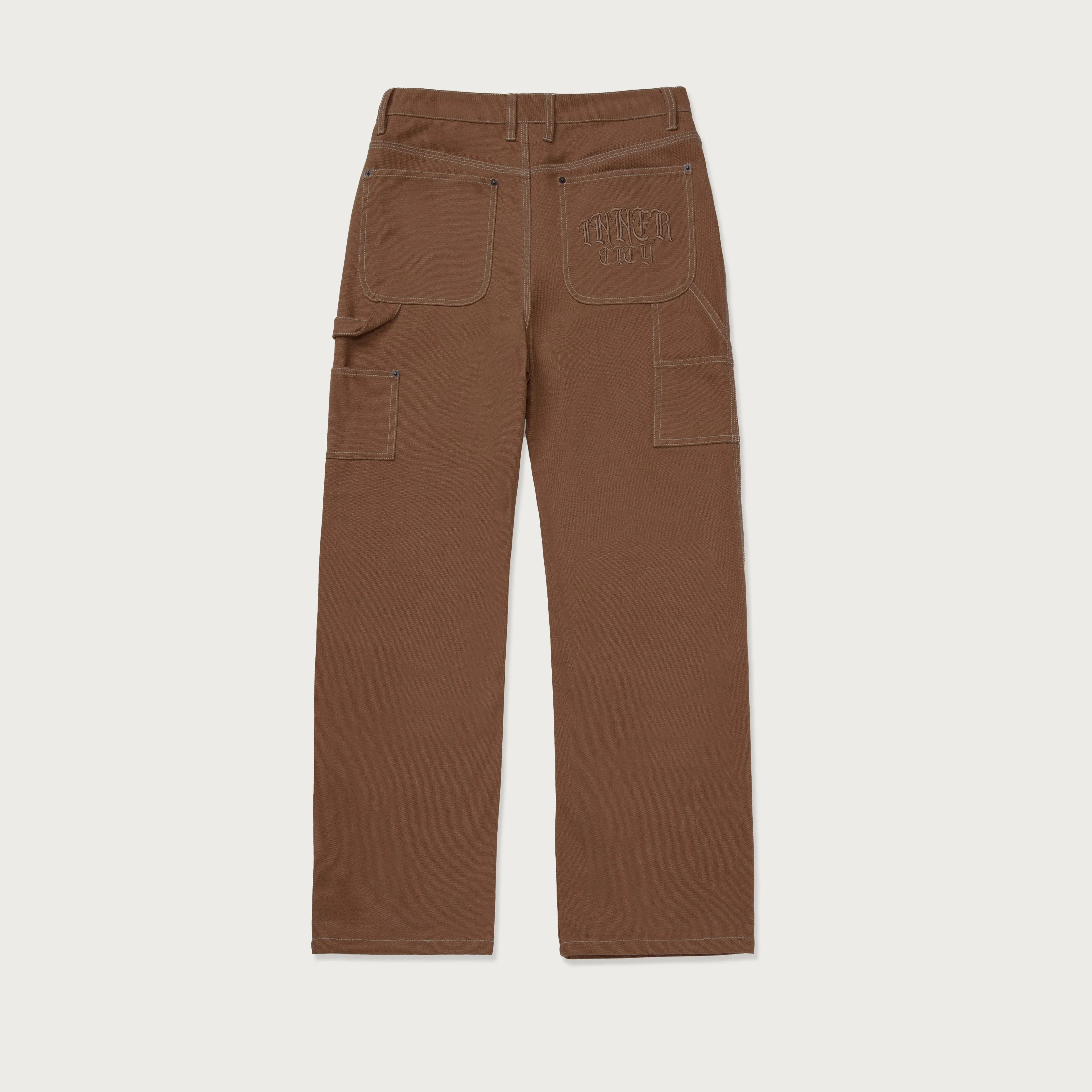 Script Carpenter Pant - Brown sold by Honor the Gift product image thumbnail 2