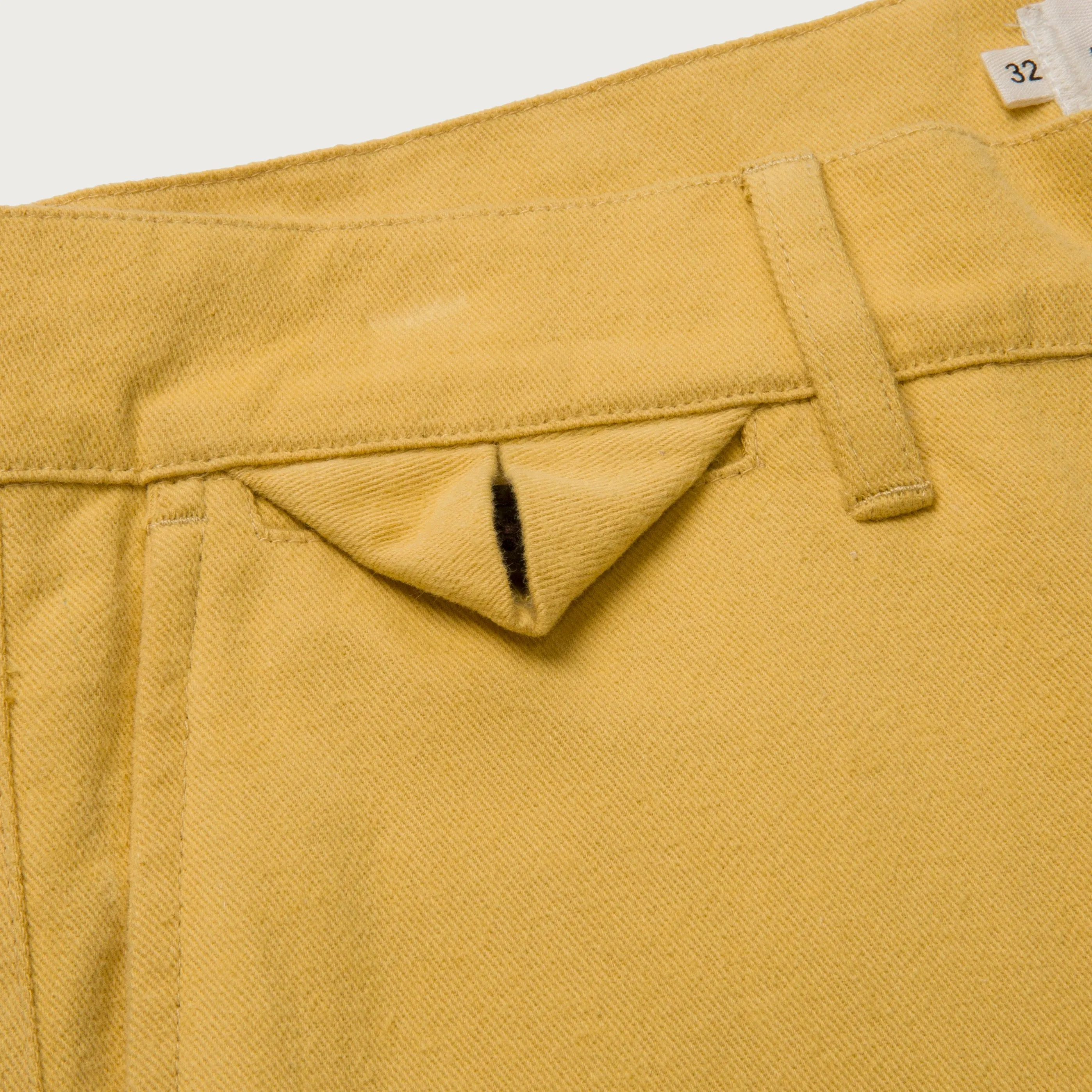 Peace Print Trouser Pant - Yellow sold by Honor the Gift product image thumbnail 4