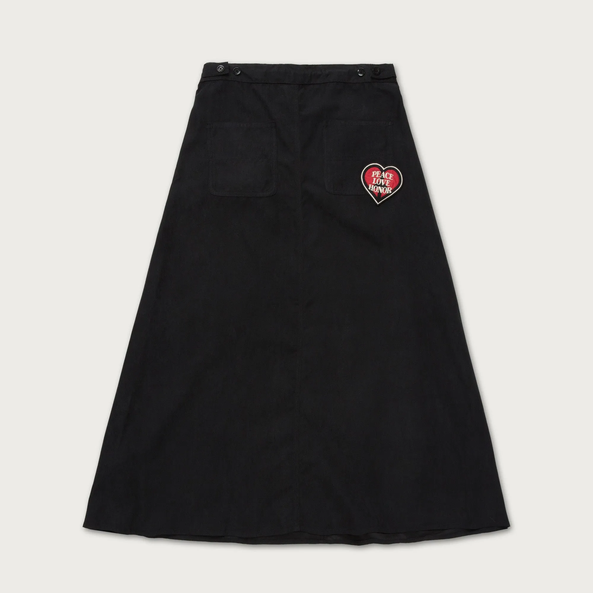 Womens Patchwork Skirt - Black sold by Honor the Gift product image thumbnail 2