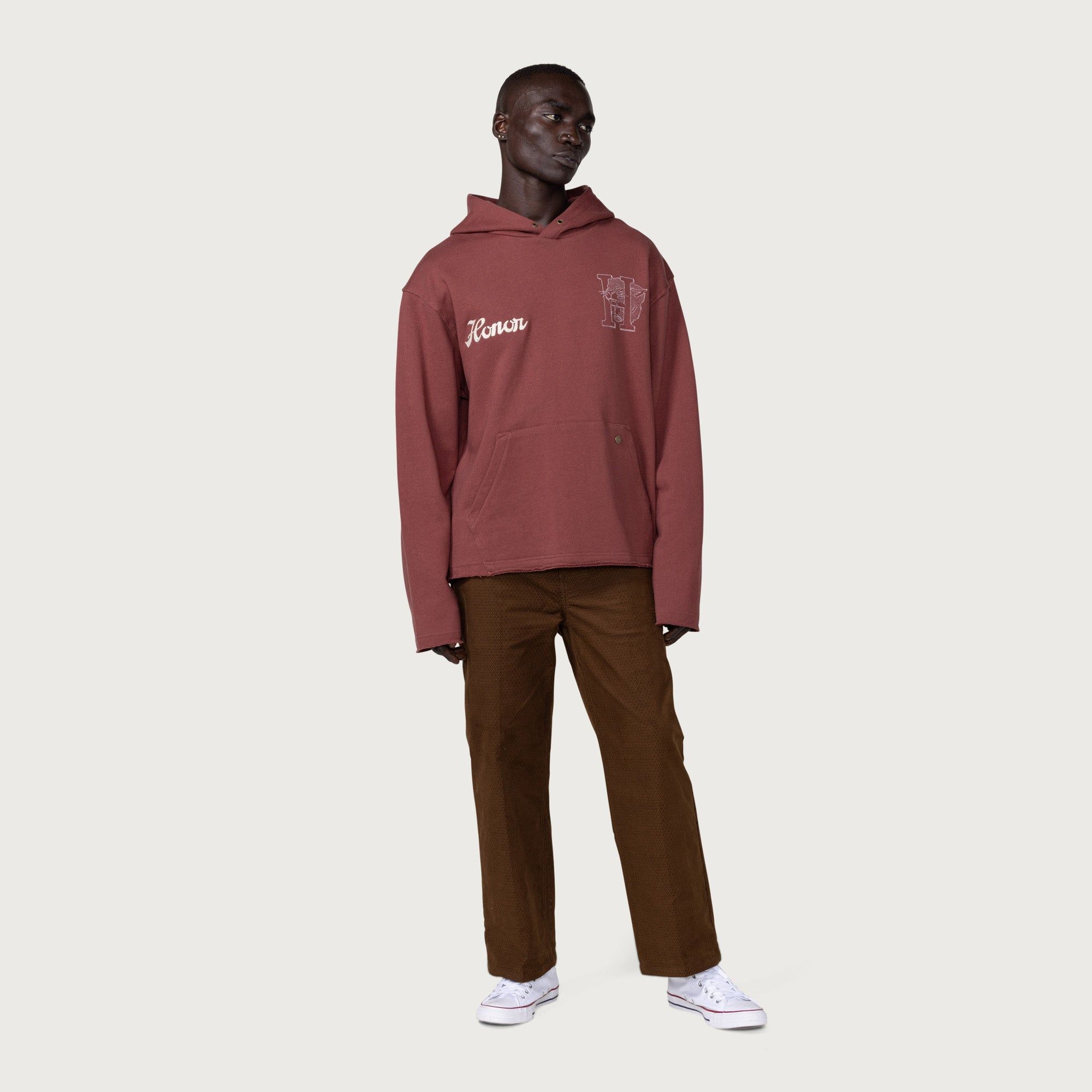Mascot Hoodie - Maroon sold by Honor the Gift product image thumbnail 3