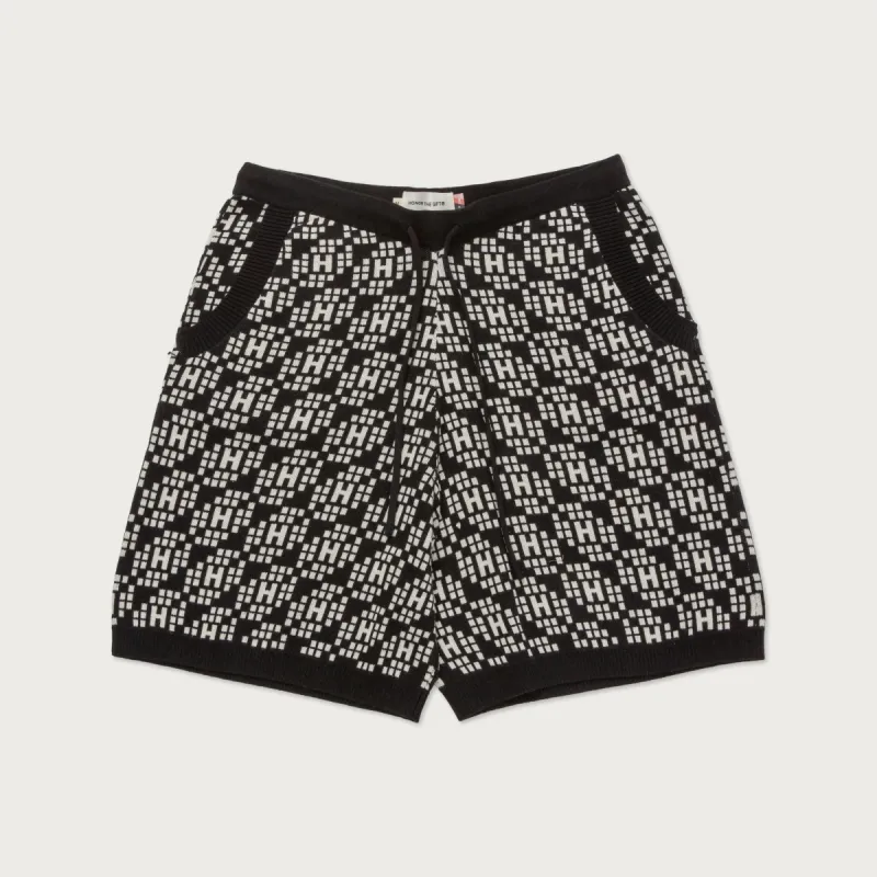 H Knit Short - Black sold by Honor the Gift