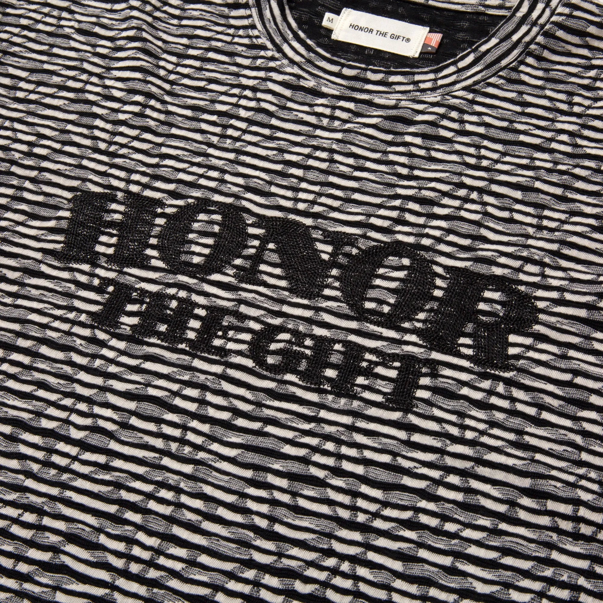 Stripe Box T-Shirt - Black sold by Honor the Gift product image thumbnail 5
