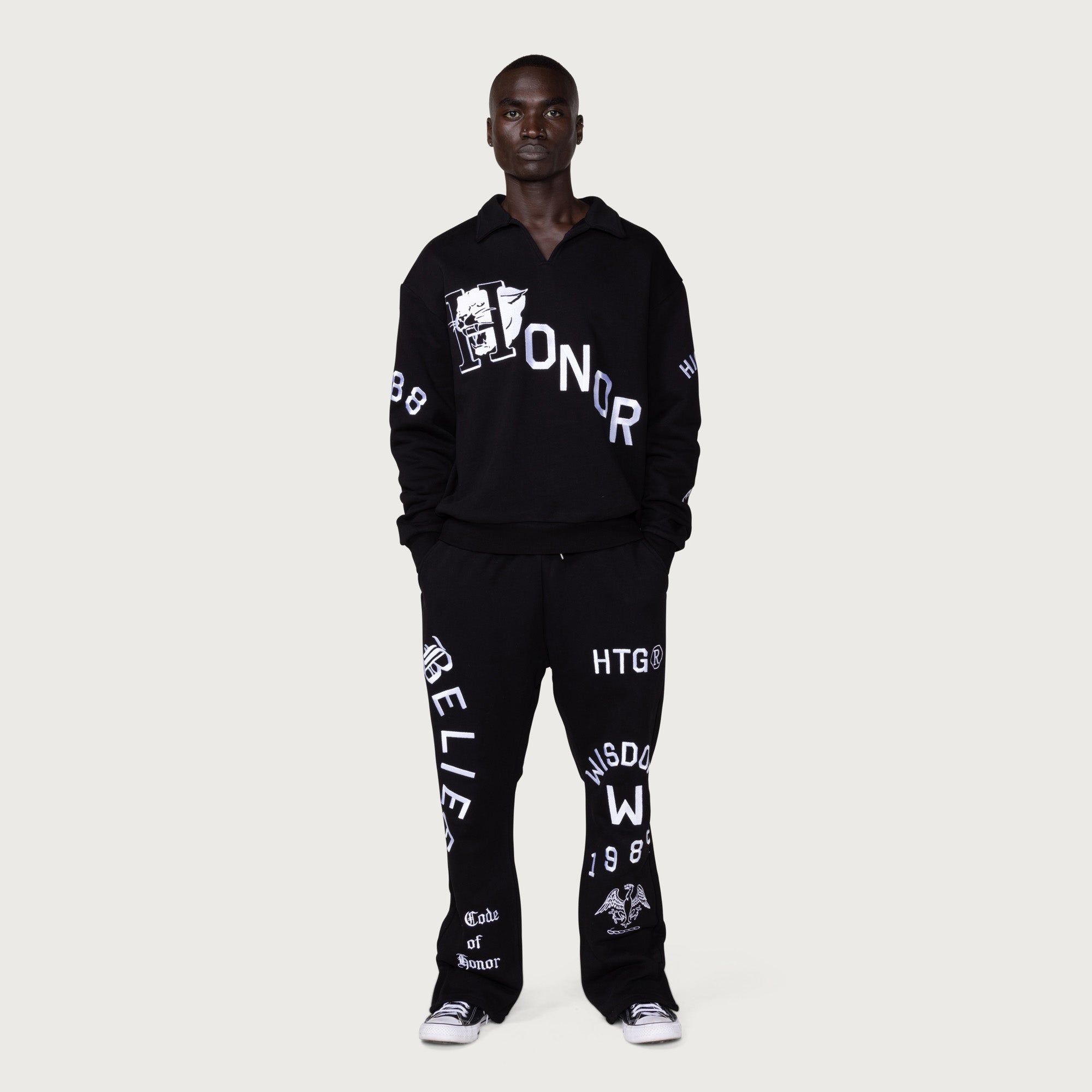 Belief Sweatpant - Black sold by Honor the Gift product image thumbnail 2