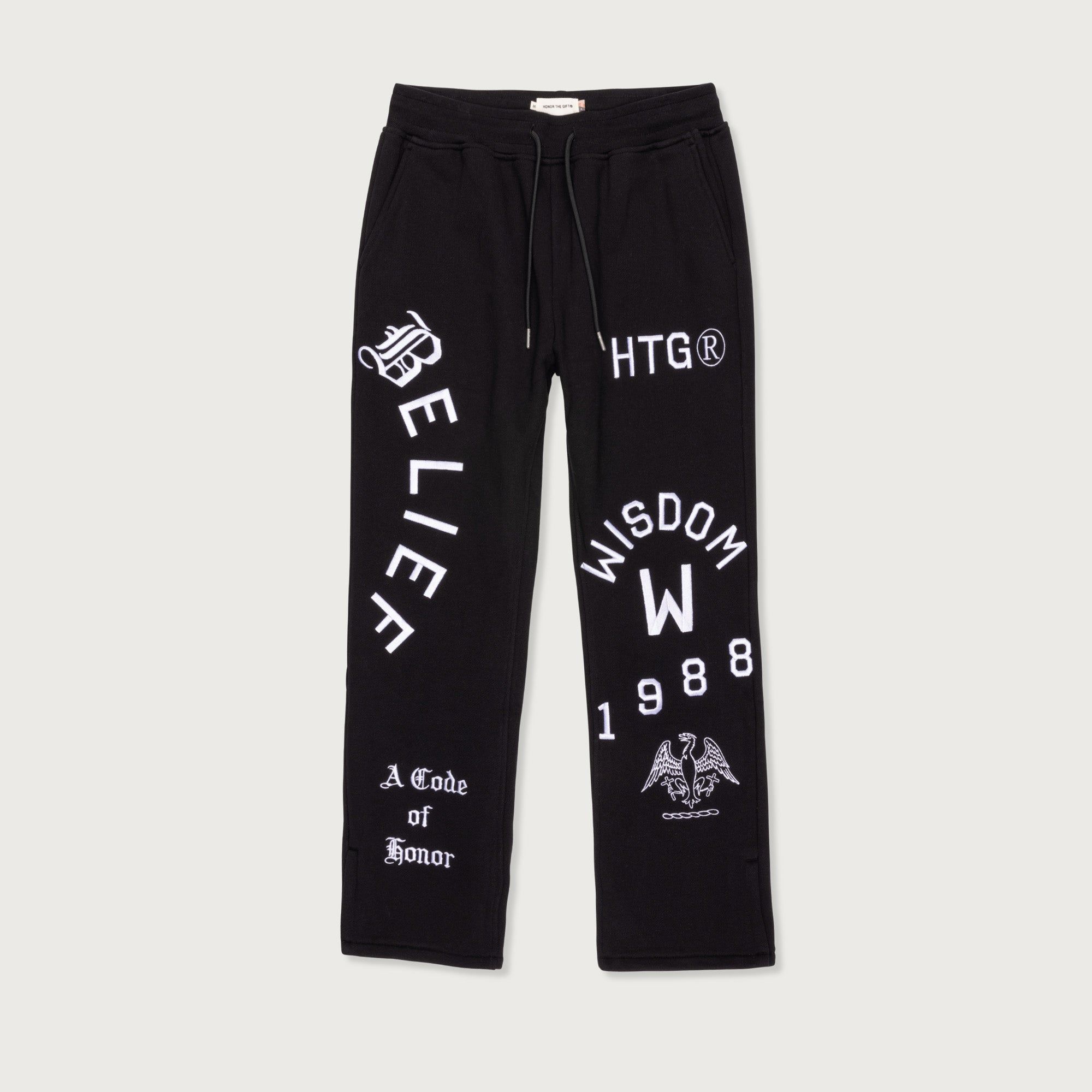 Belief Sweatpant - Black sold by Honor the Gift