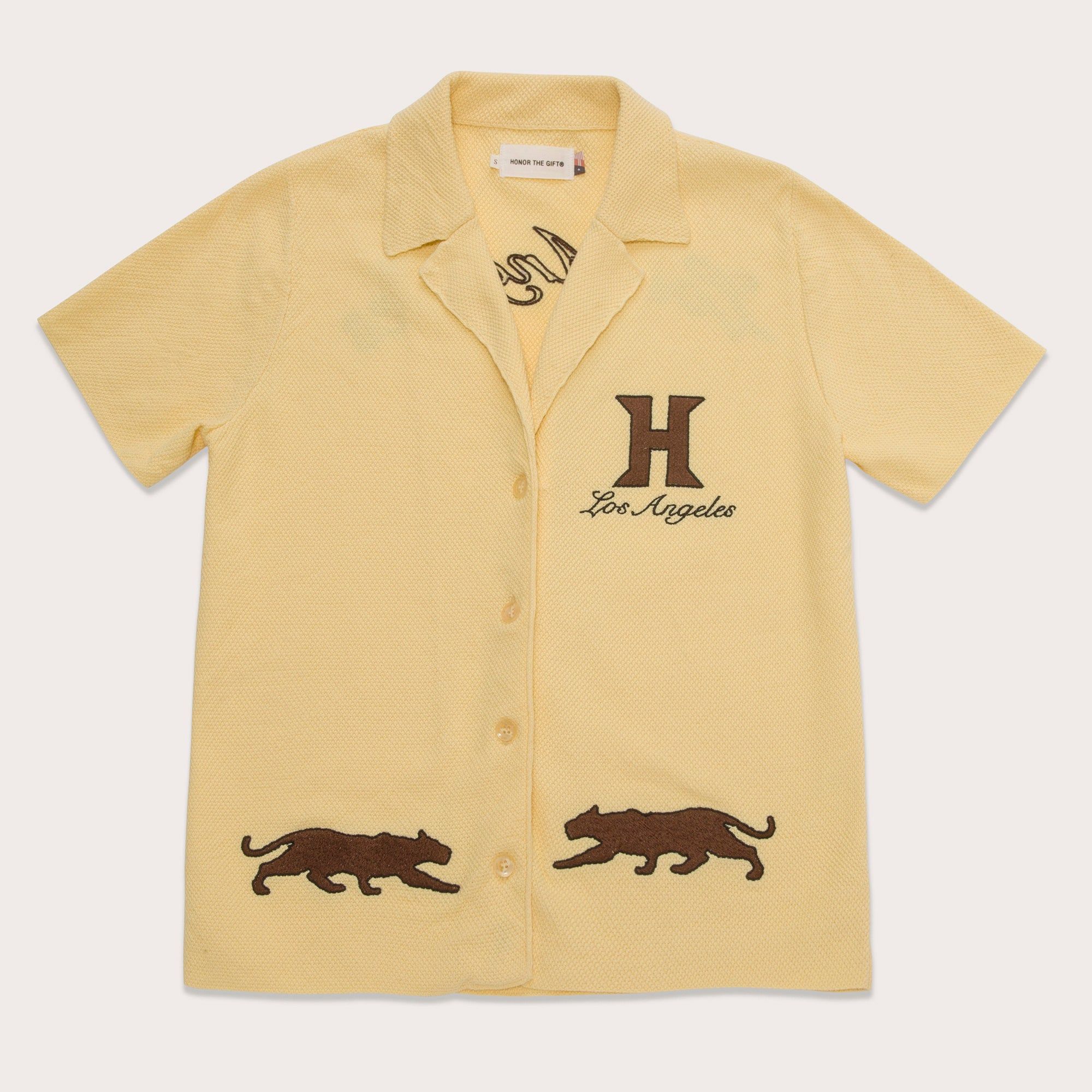 Women's Jungle Camp Button Up - Blonde sold by Honor the Gift