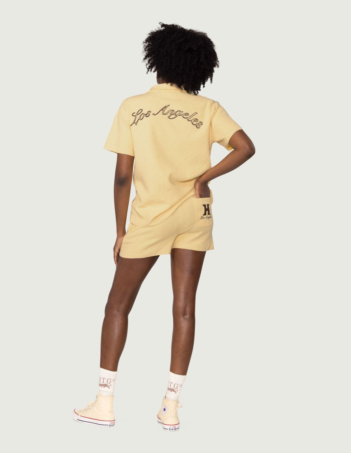 Women's Jungle Camp Button Up - Blonde sold by Honor the Gift product image thumbnail 5