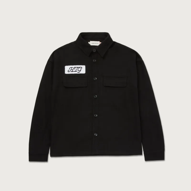 HTG® L/S Work Shirt - Black sold by Honor the Gift