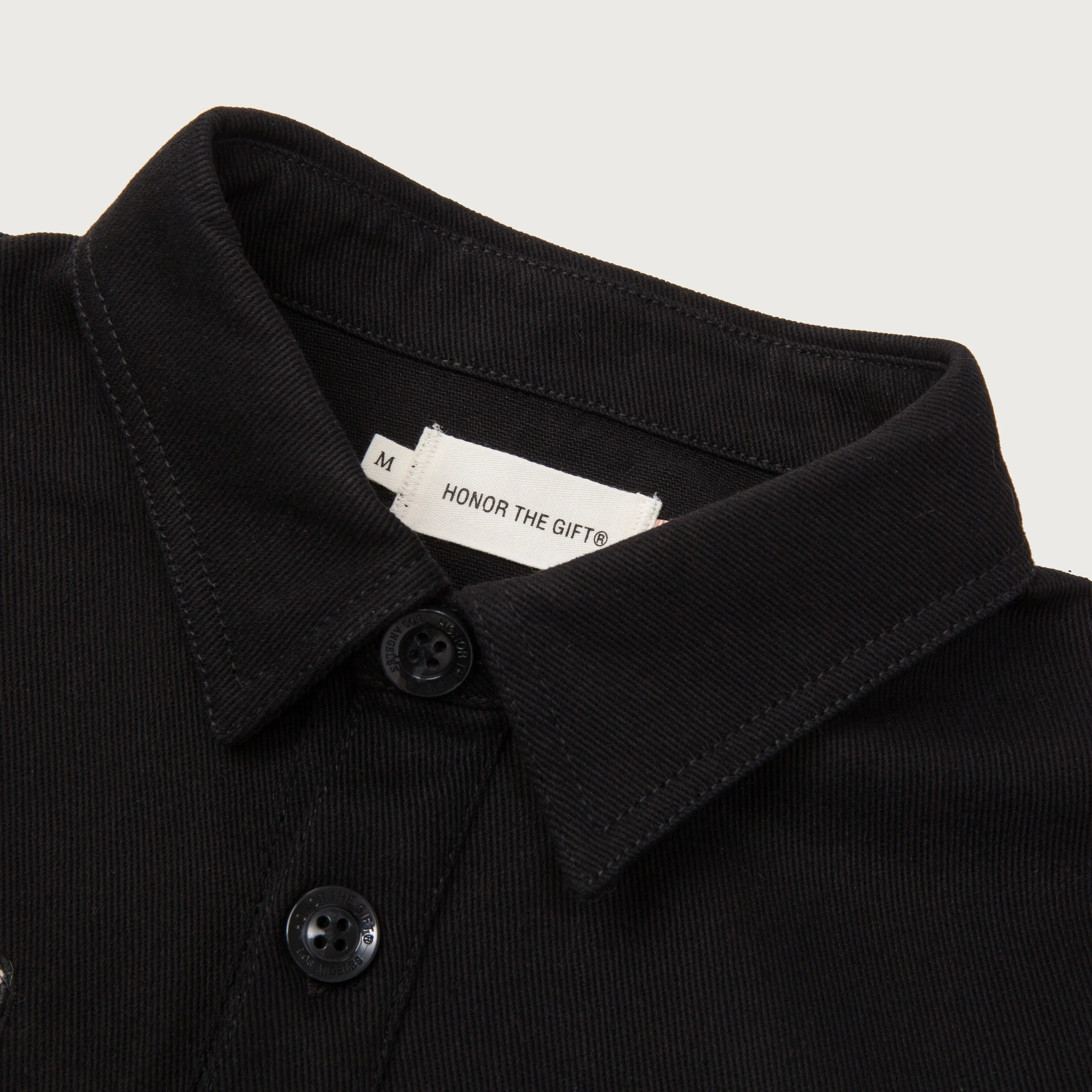 HTG® L/S Work Shirt - Black sold by Honor the Gift product image thumbnail 4